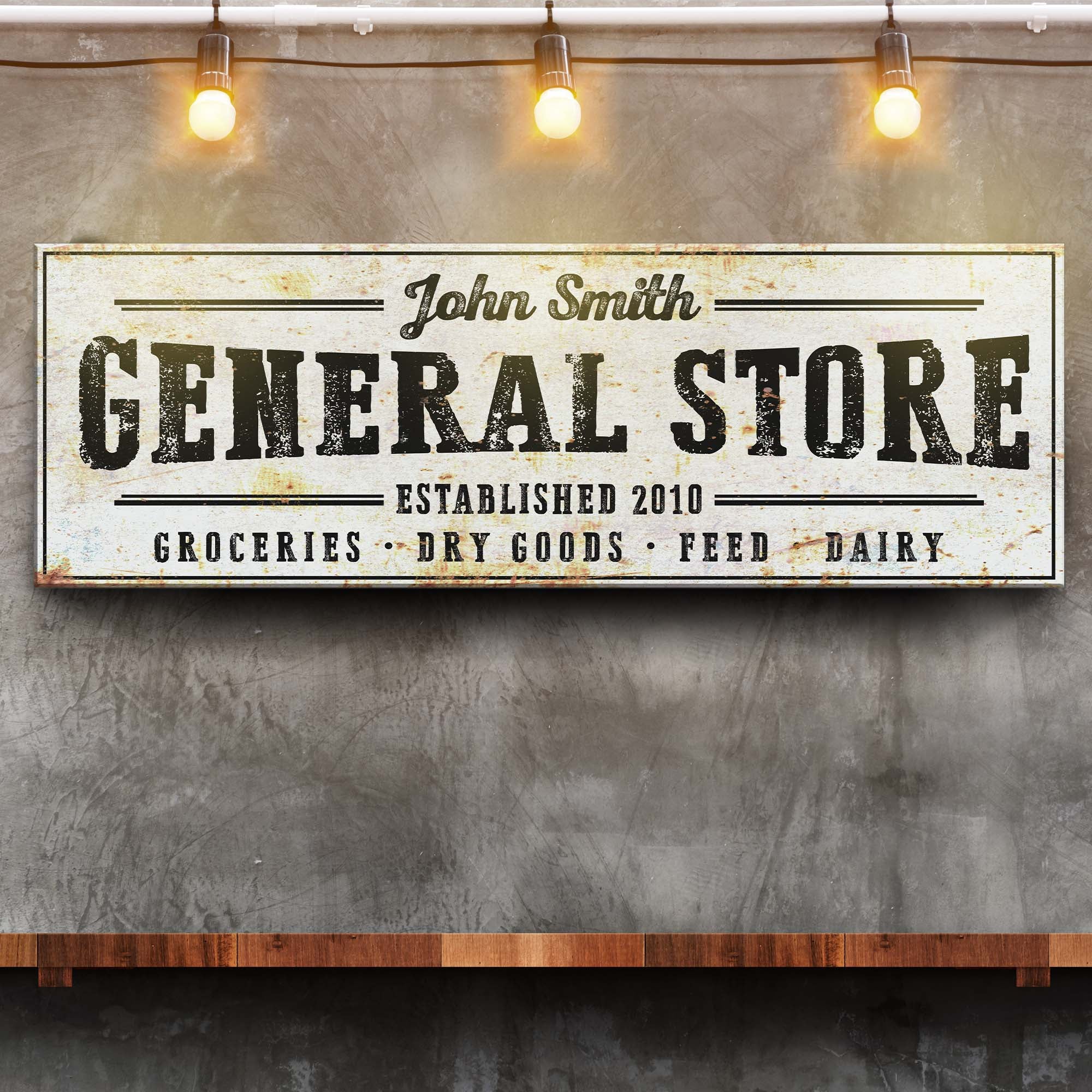 Rustic General Store Sign - Image 3