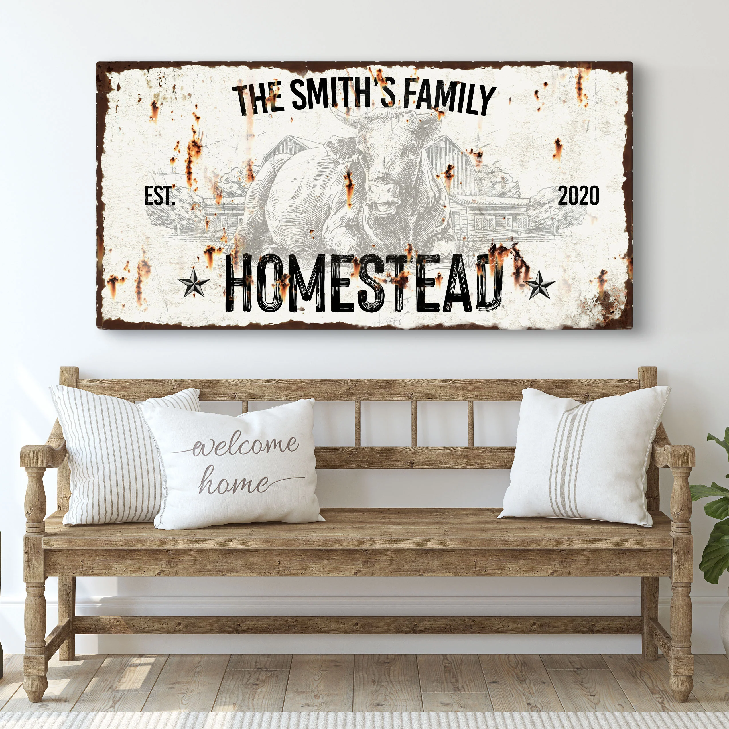 Rustic Homestead Sign - Image 6