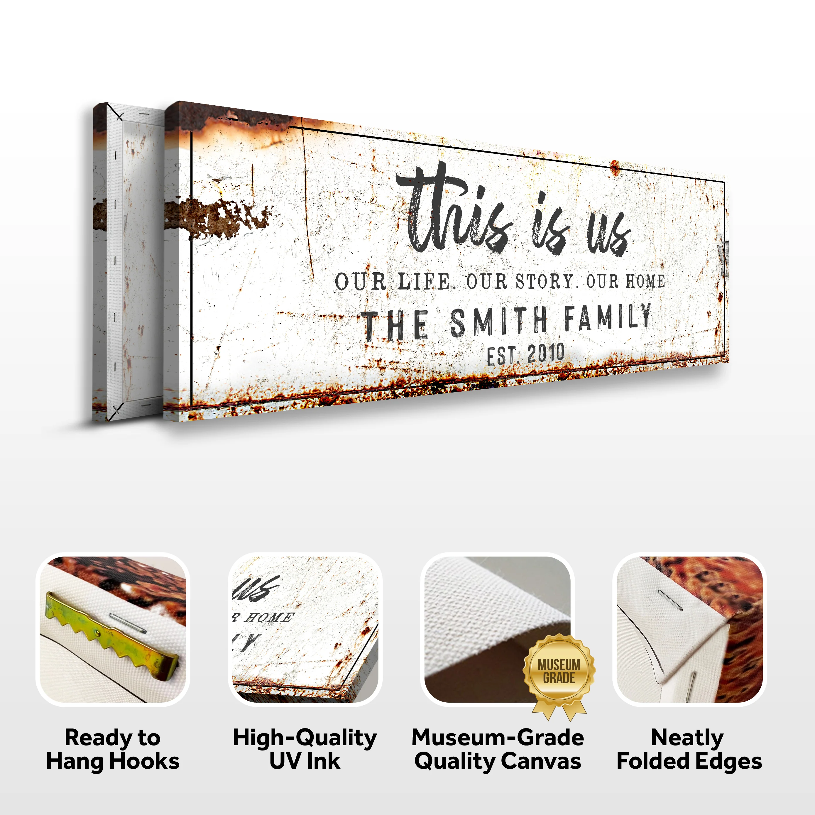 Rustic This Is Us Sign - Image 3