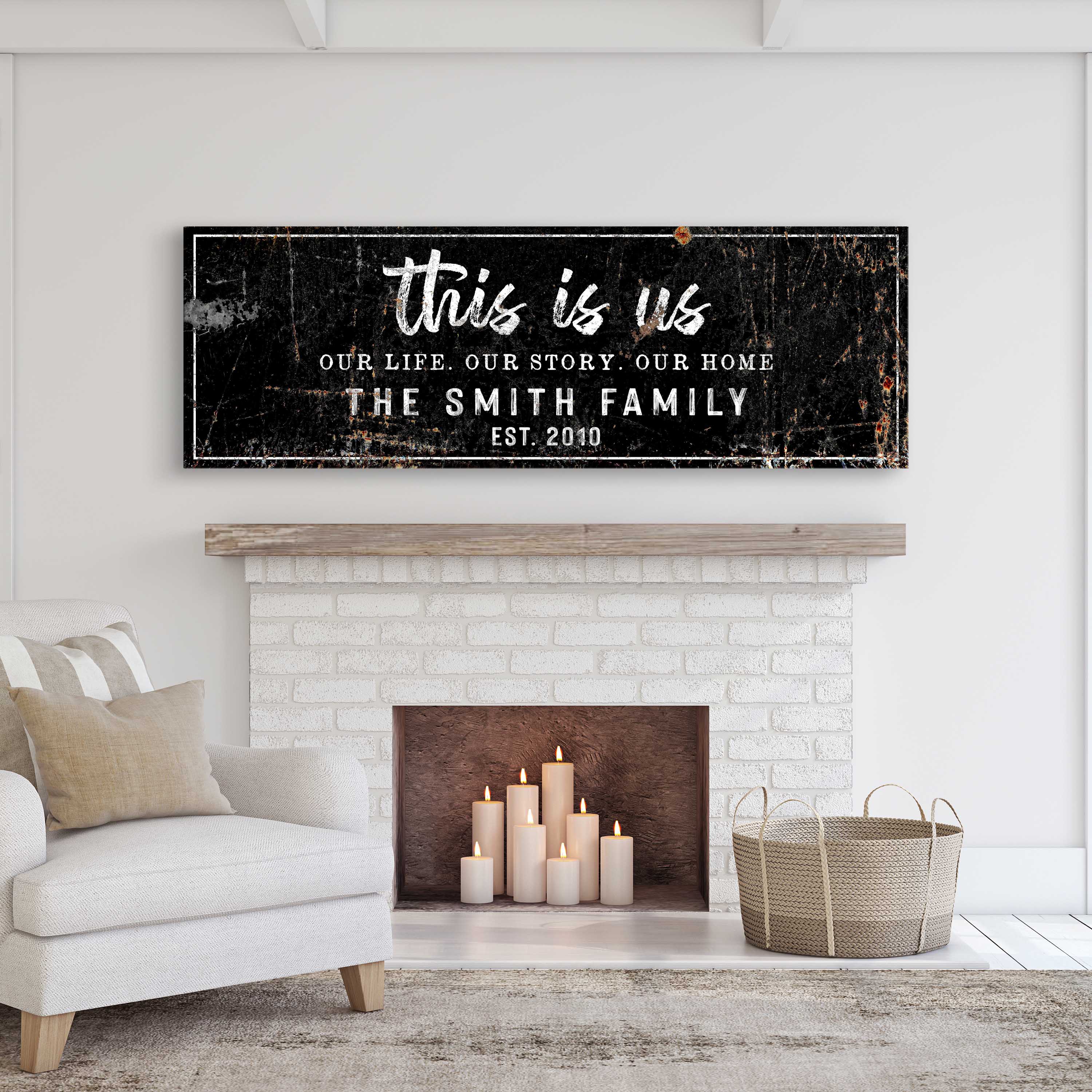 Rustic This Is Us Sign - Image 6