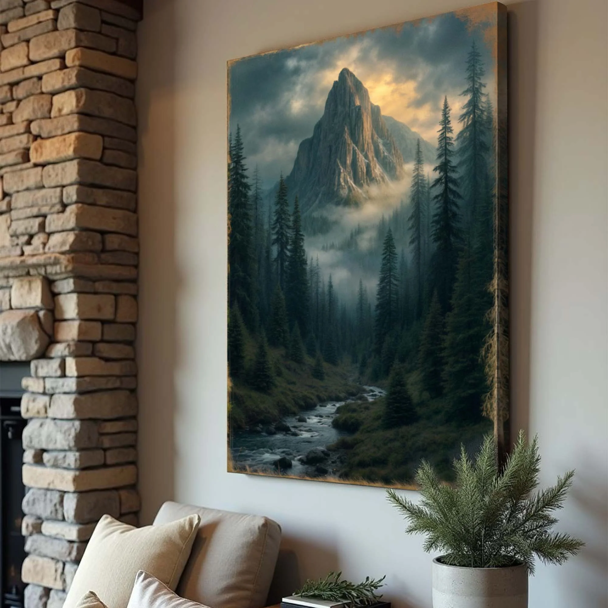 Sanctuary of the Peak Wall Art - Image 4