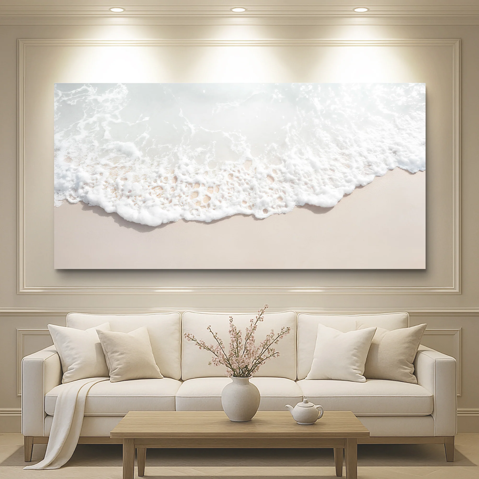 Sandy Waves Wall Art - Image 3