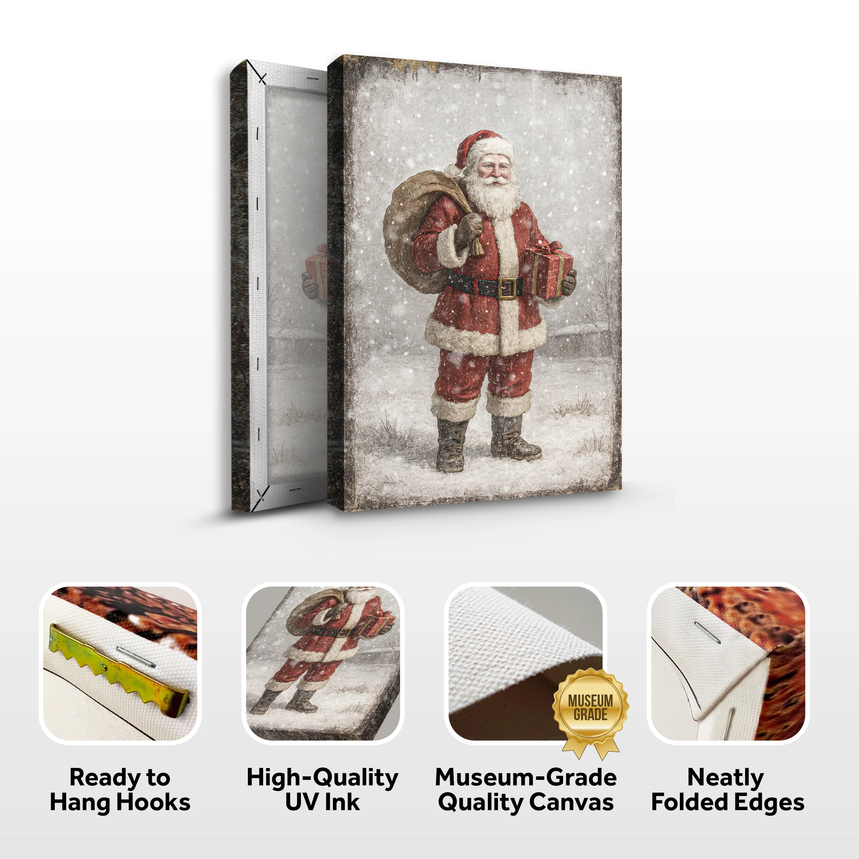 Santa Christmas Wall Art - Image 8