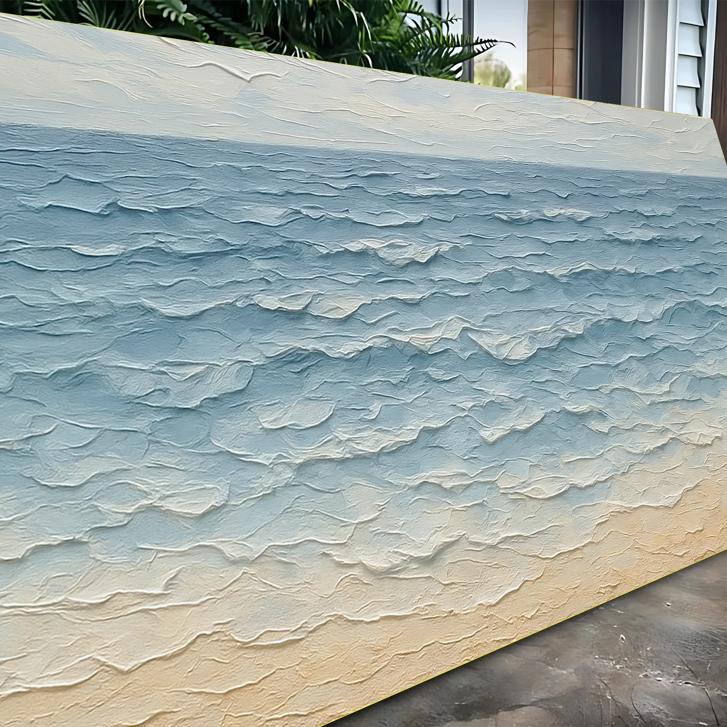 Serene Ocean Wave Coastal Wall Art VI - Image 2