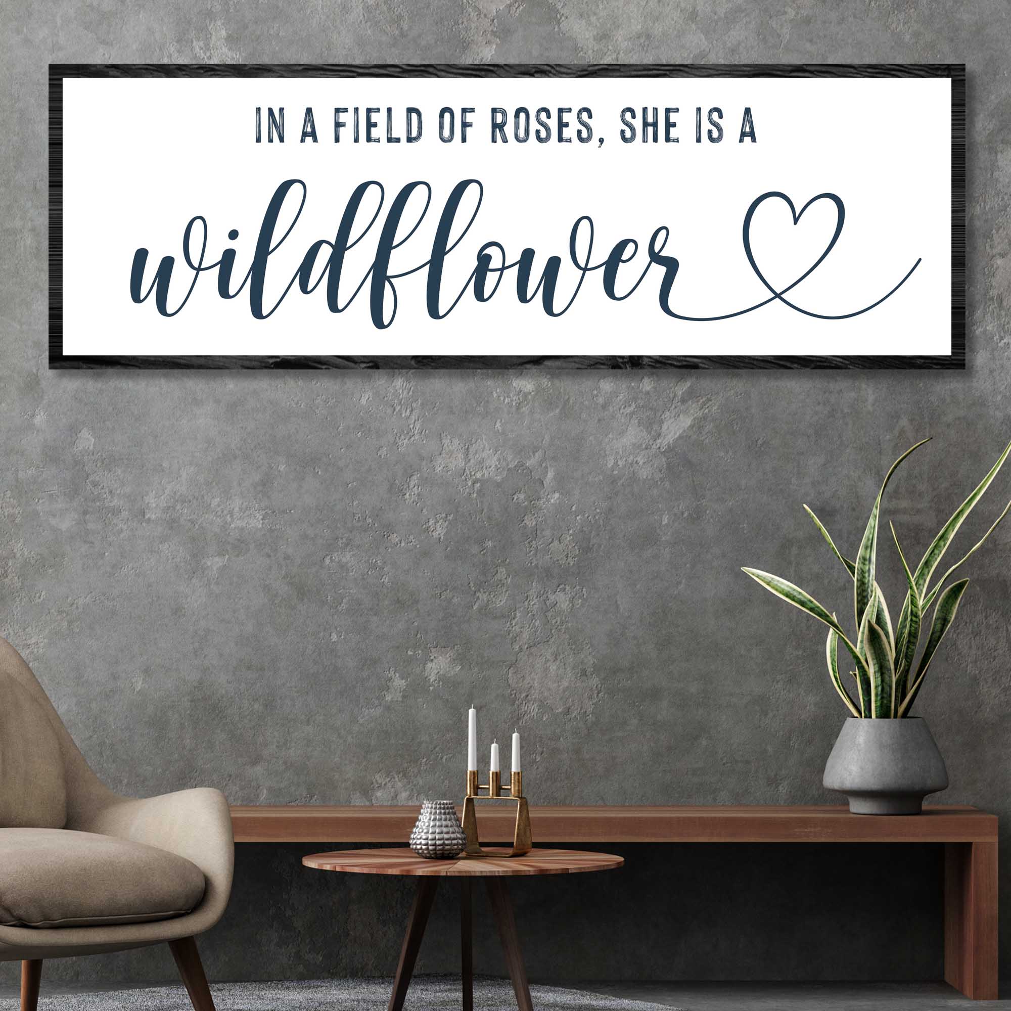 She Is A Wildflower Sign II - Image 7