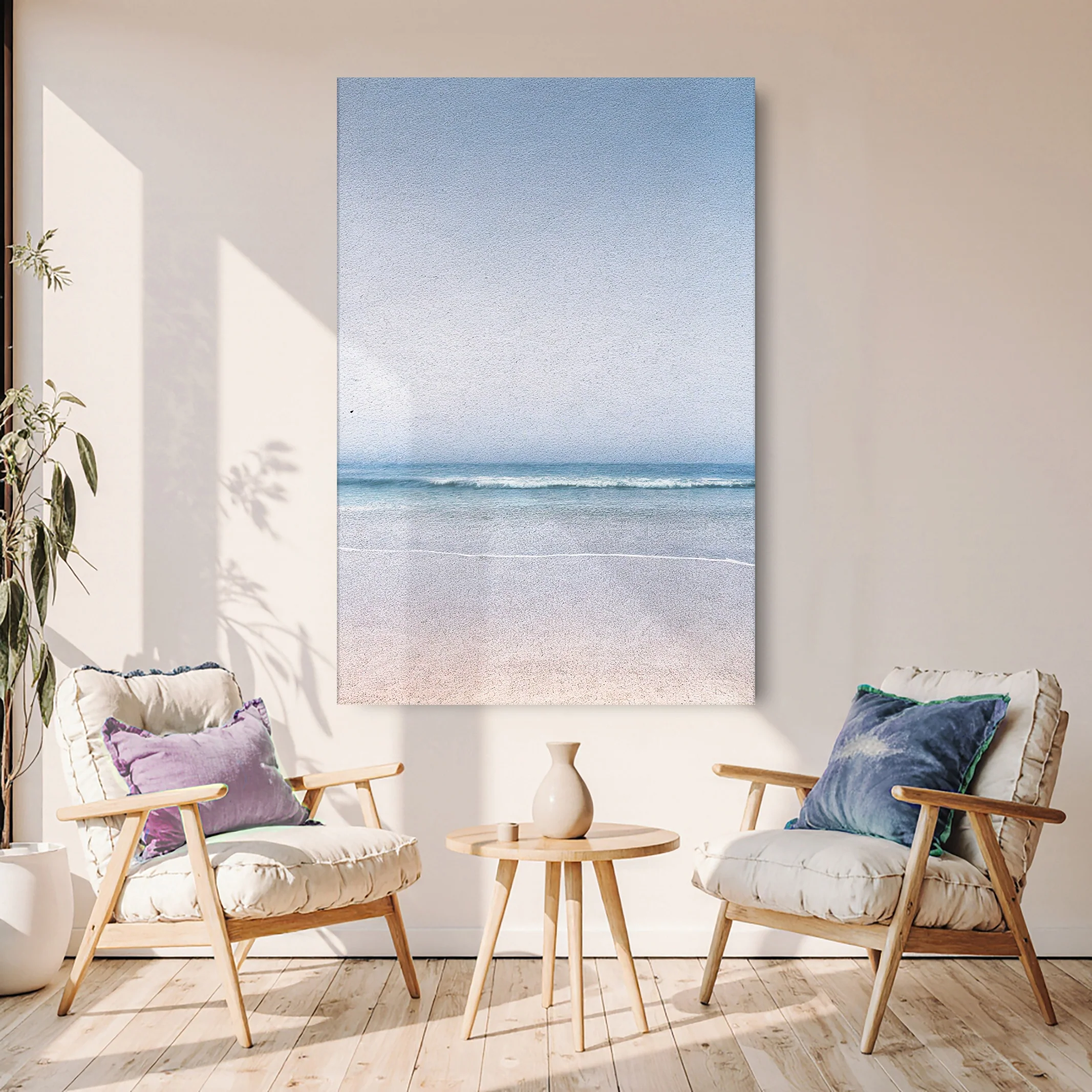Silent Beach Horizon Wall Art - Image 4