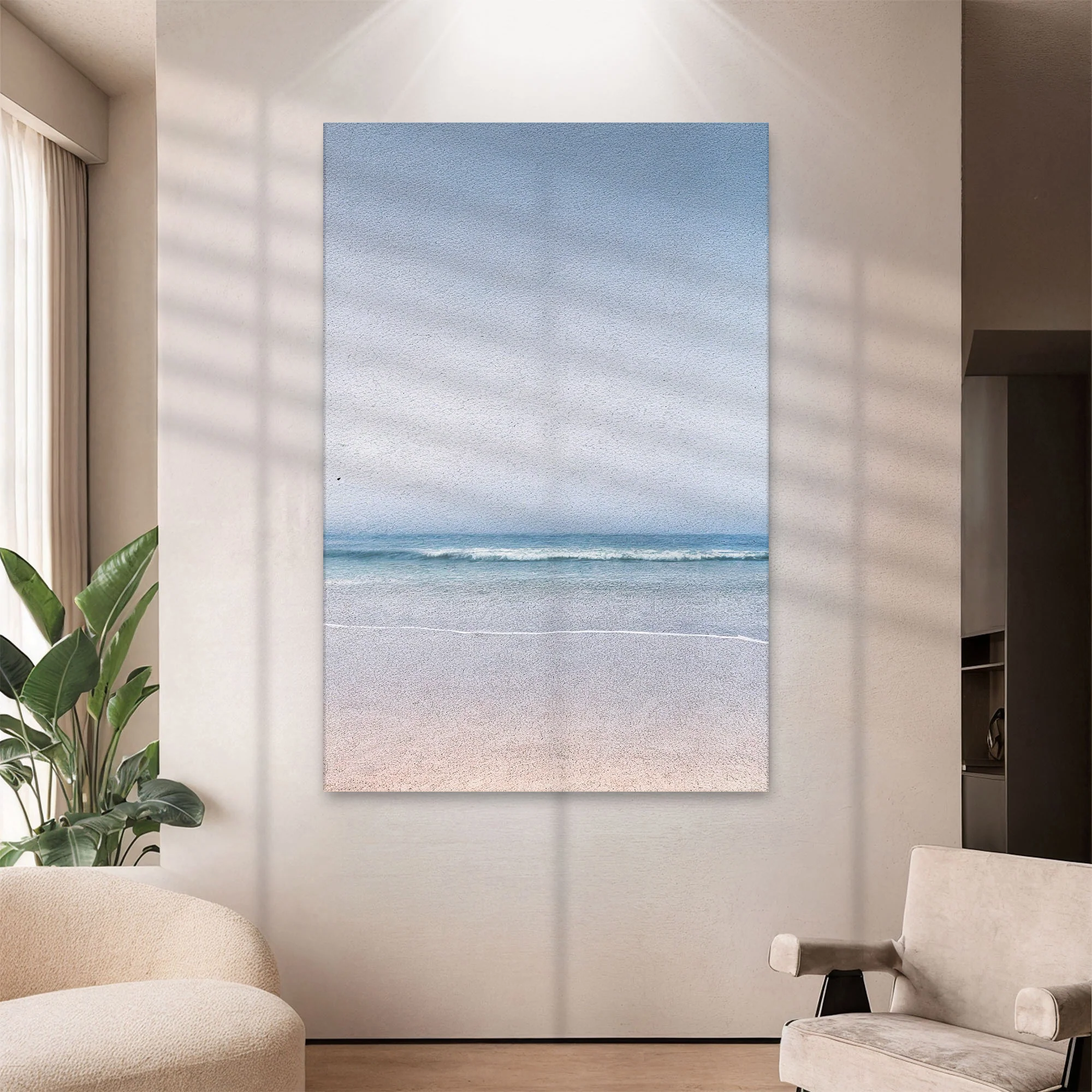 Silent Beach Horizon Wall Art - Image 5