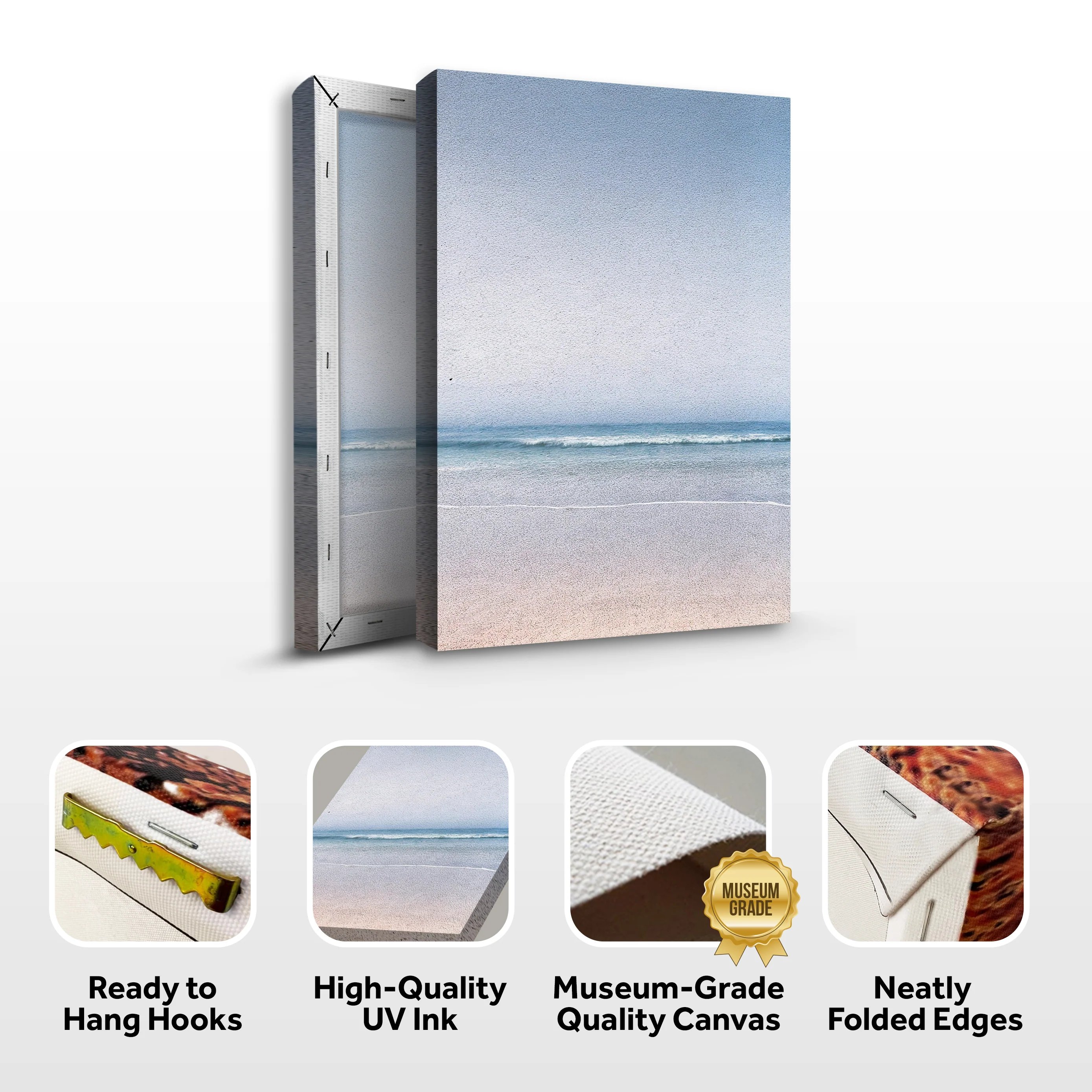 Silent Beach Horizon Wall Art - Image 8