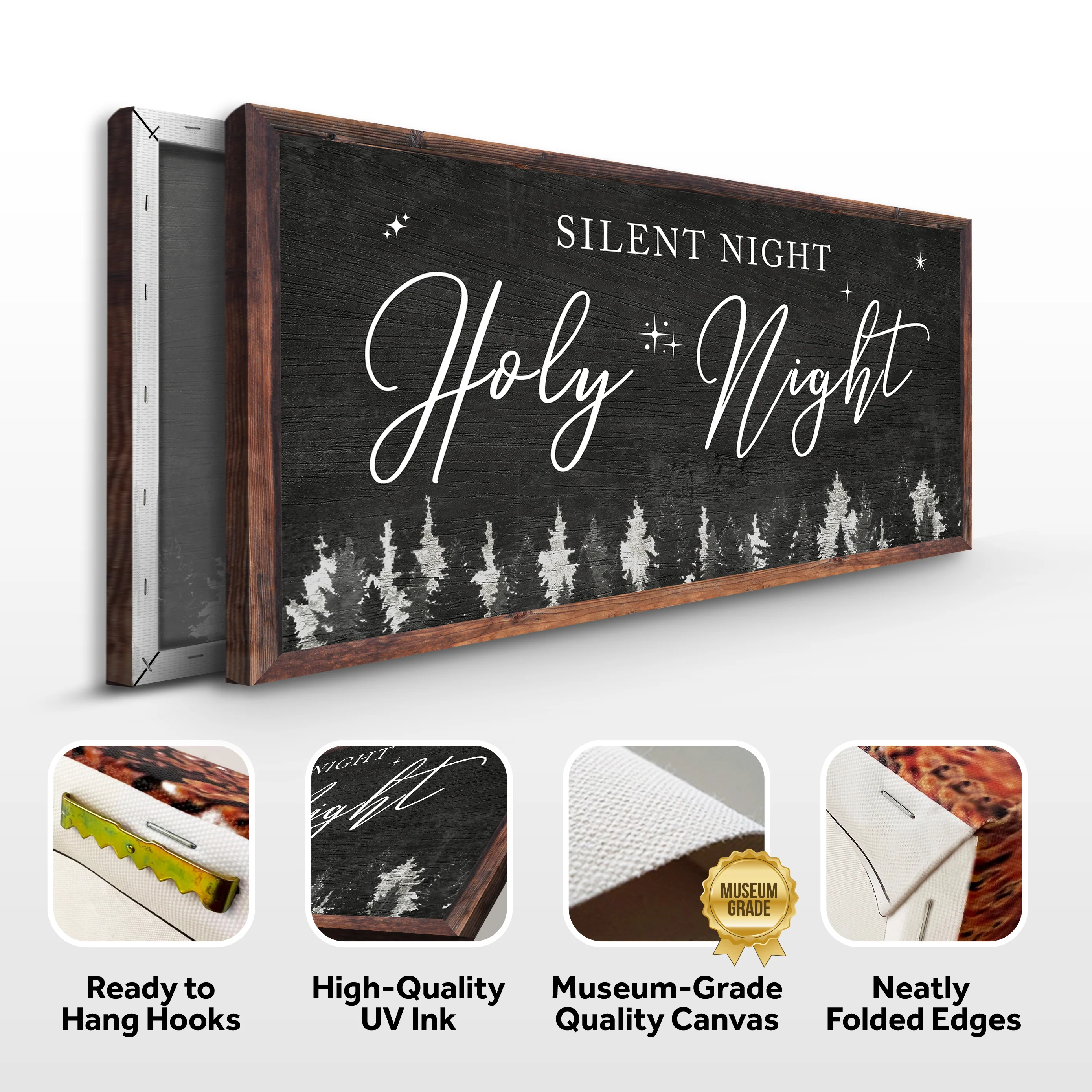 Silent Night Holy Night Sign III - Image 3