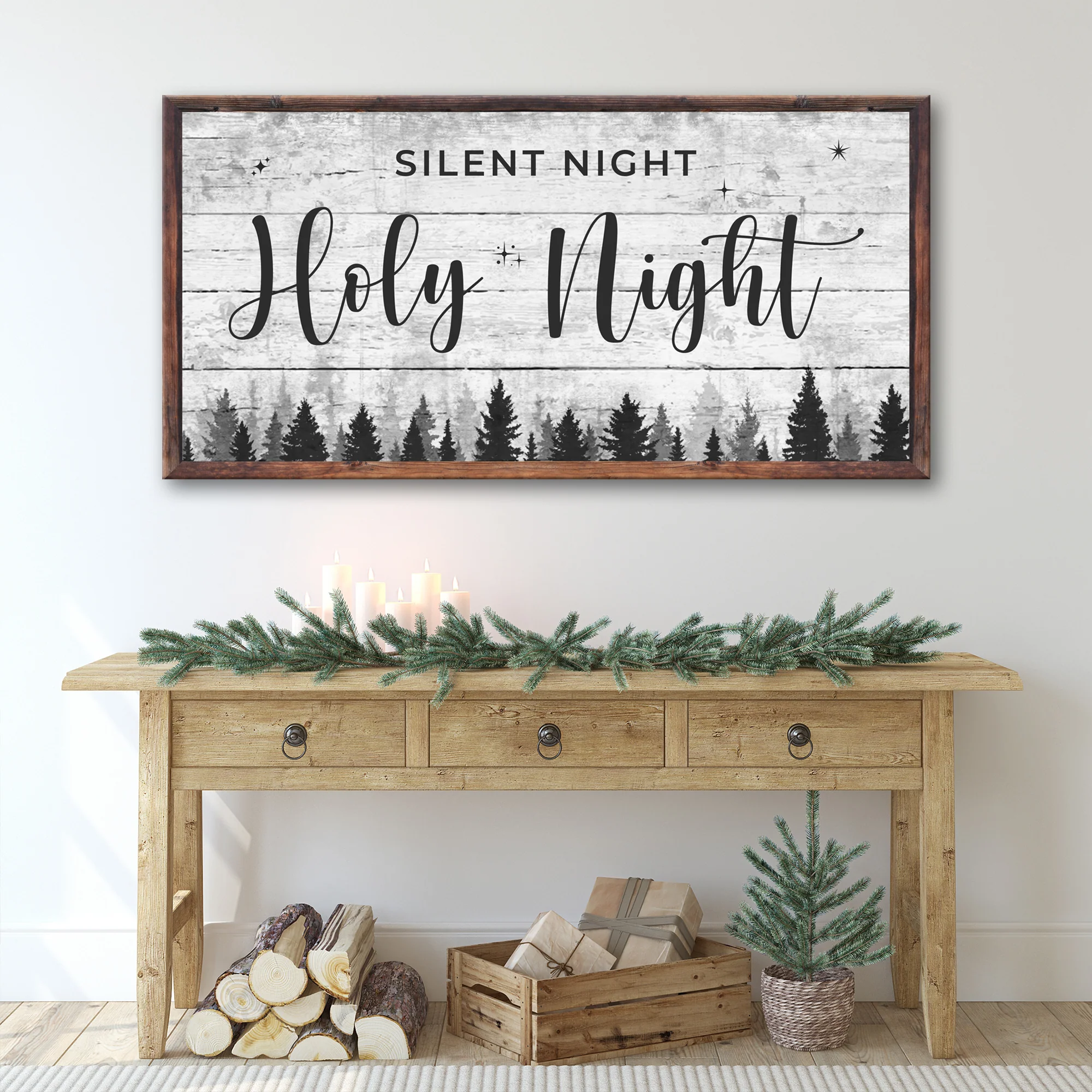 Silent Night Holy Night Sign III - Image 6