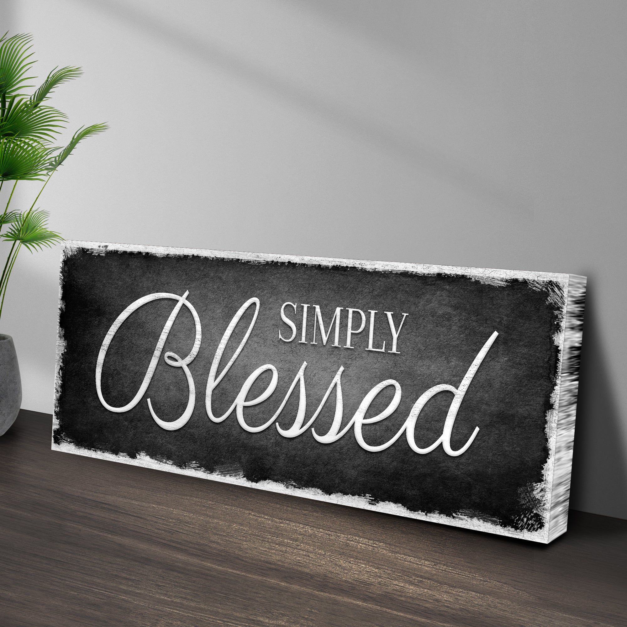 Simply Blessed Sign - Image 3