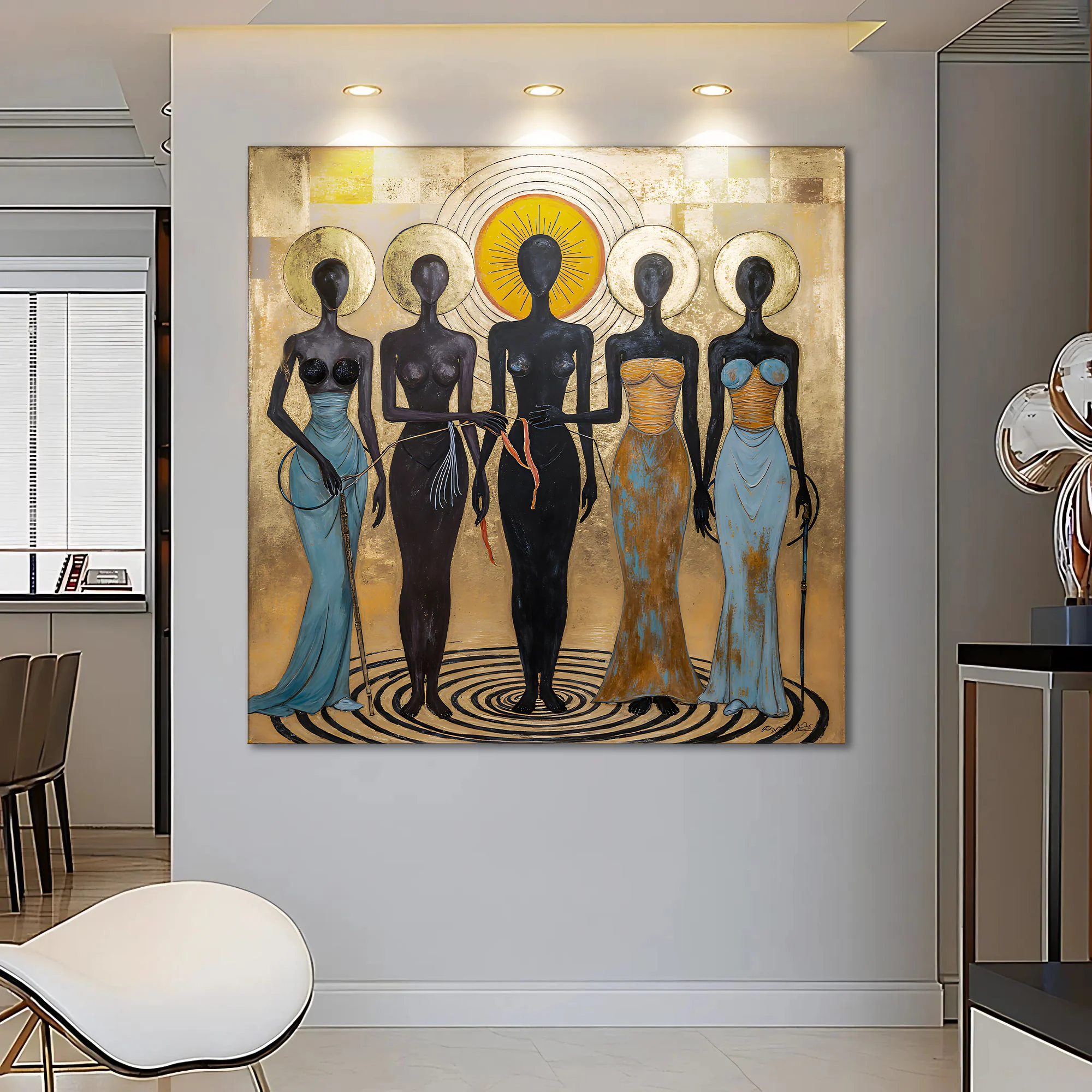 Sisters Of The Sun Wall Art - Image 3