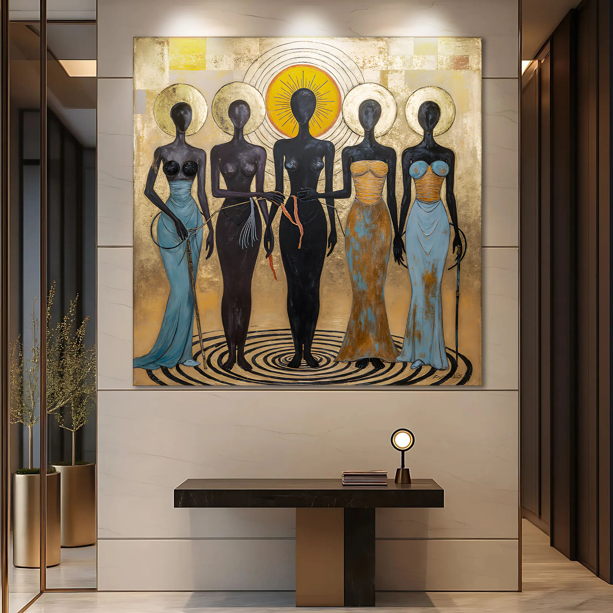 Sisters Of The Sun Wall Art - Image 5