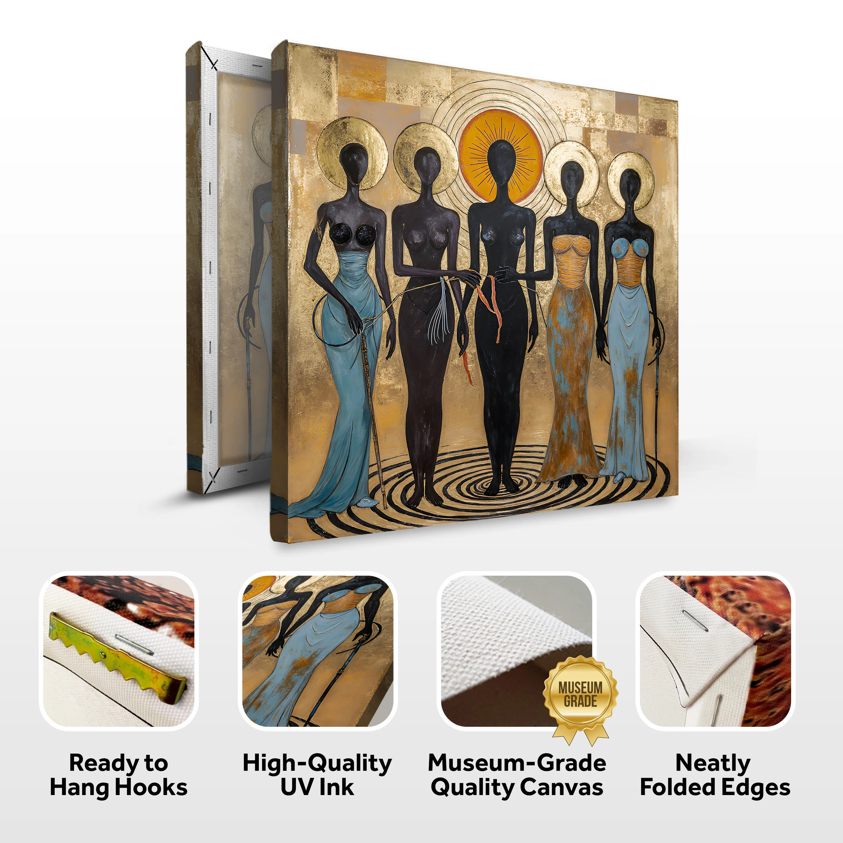 Sisters Of The Sun Wall Art - Image 8
