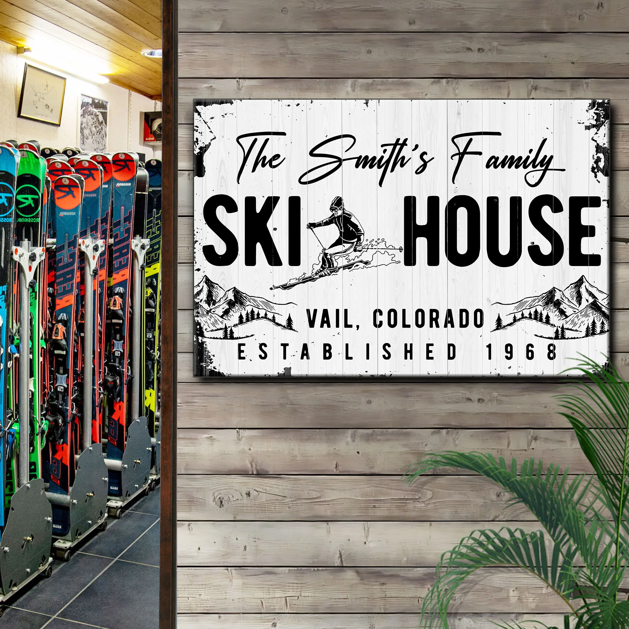 Ski House Sign - Image 3