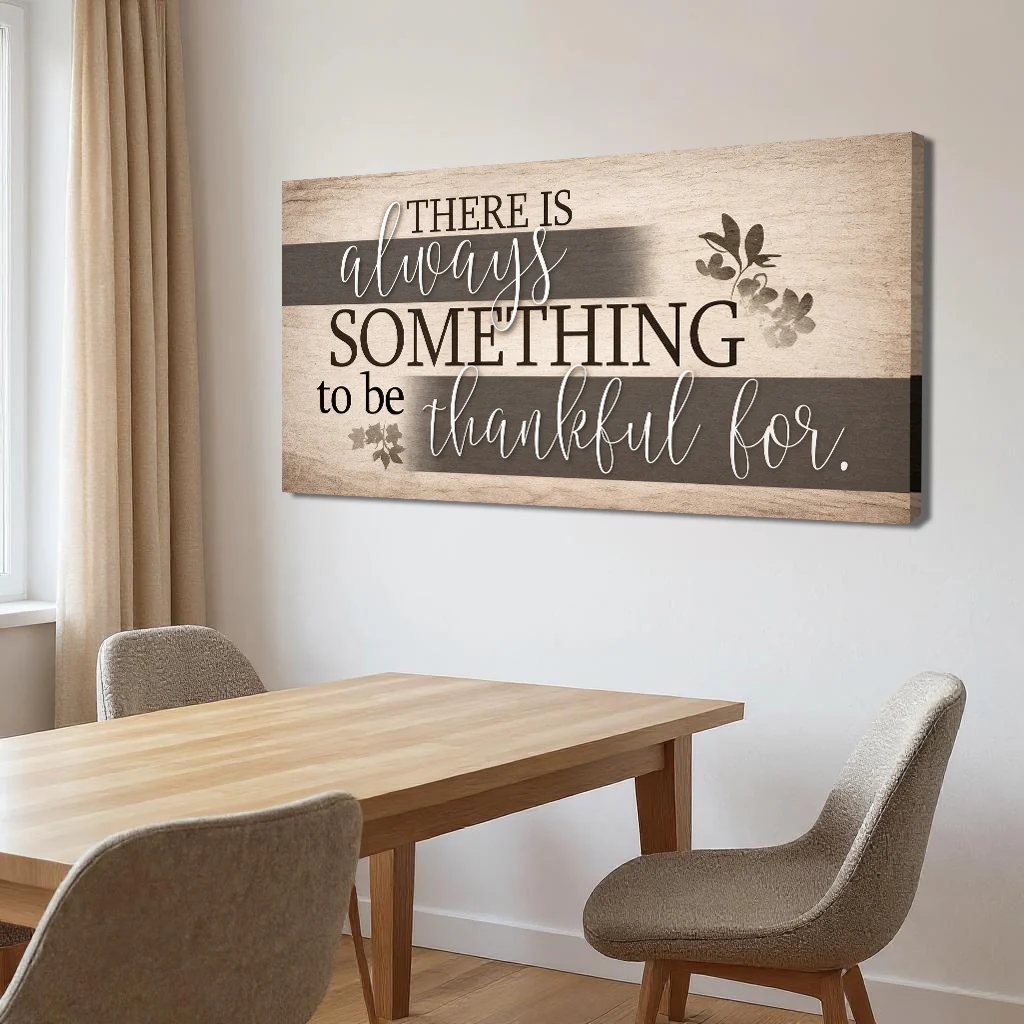 Something To Be Thankful Faith Wall Sign - Image 4