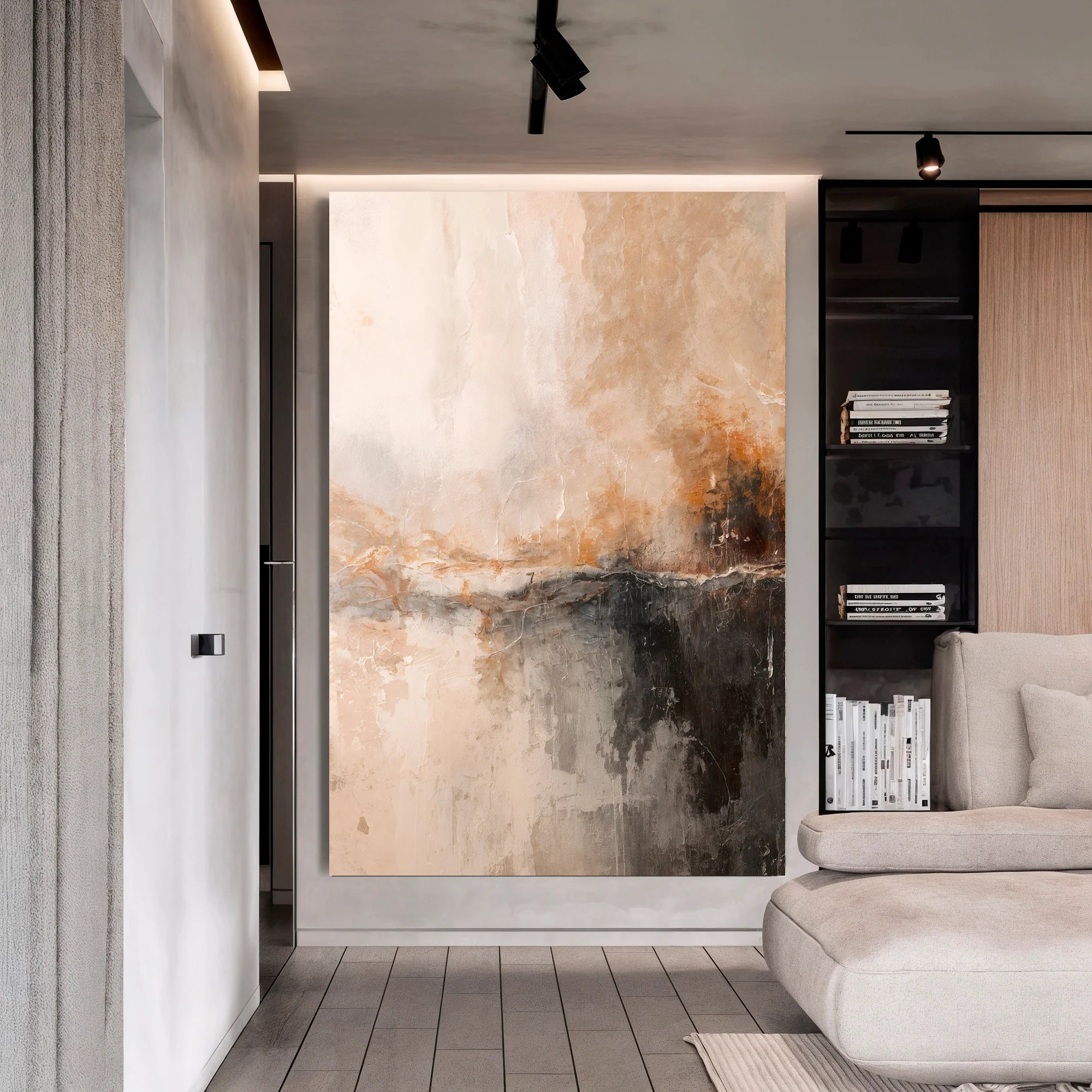 Soothing Pastel Texture Wall Art - Image 3