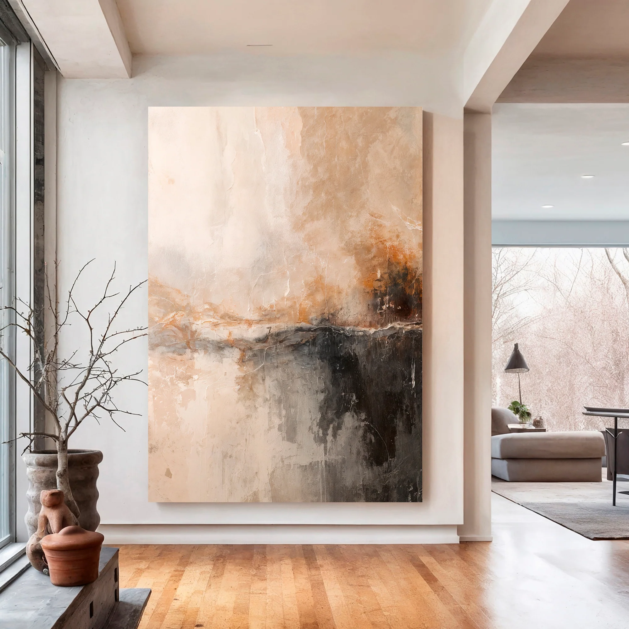 Soothing Pastel Texture Wall Art - Image 5