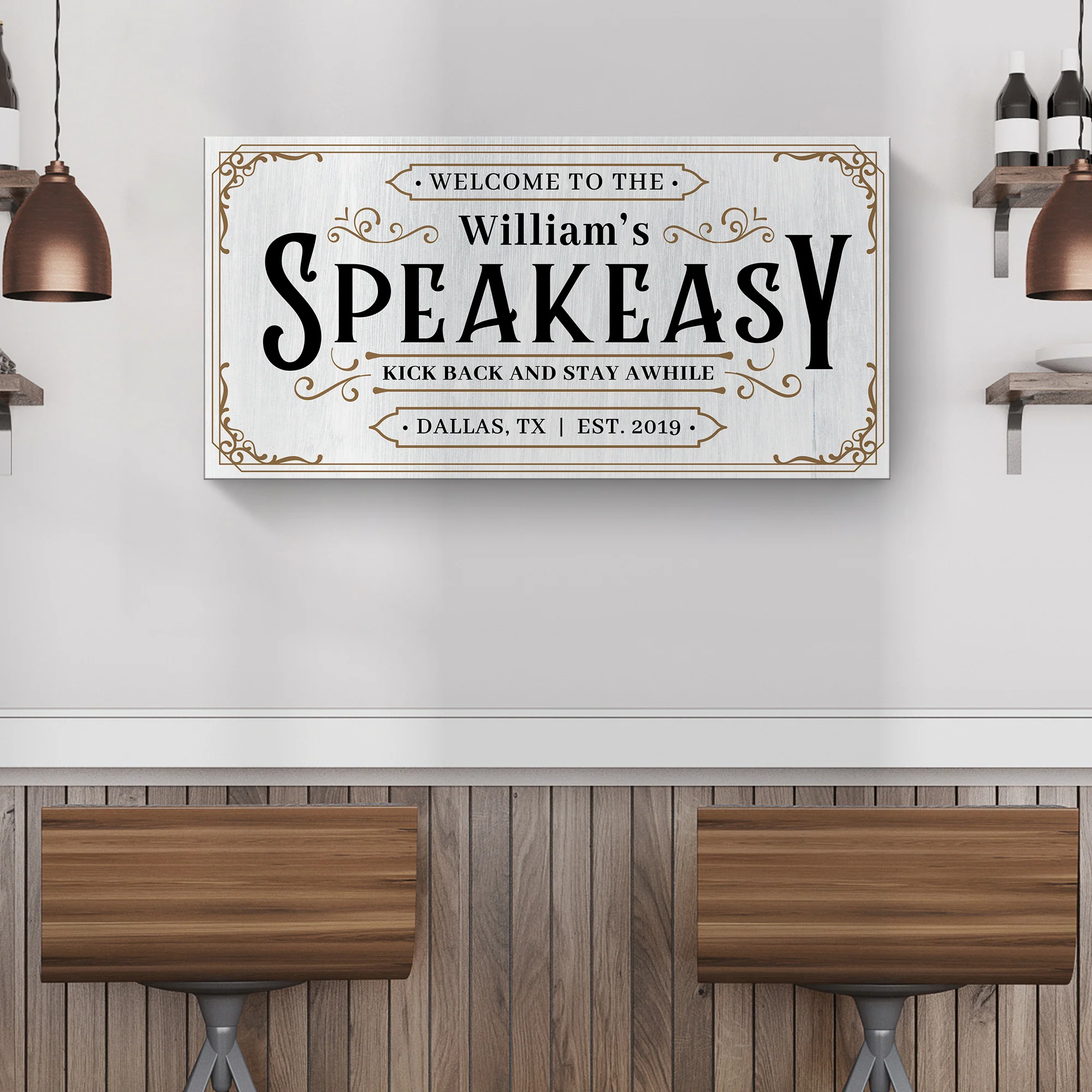 Speakeasy Sign III - Image 3