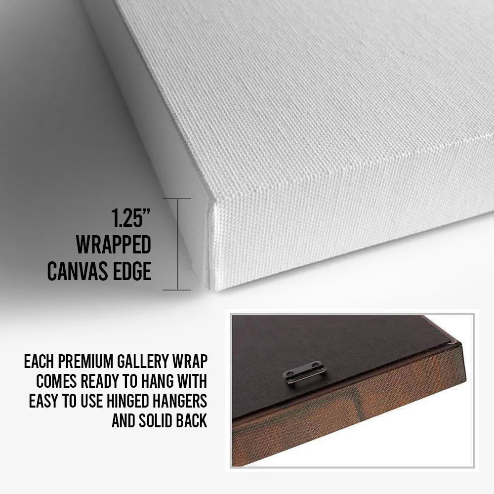 St. Mary Lake National Park Canvas Wall Art - Image 7