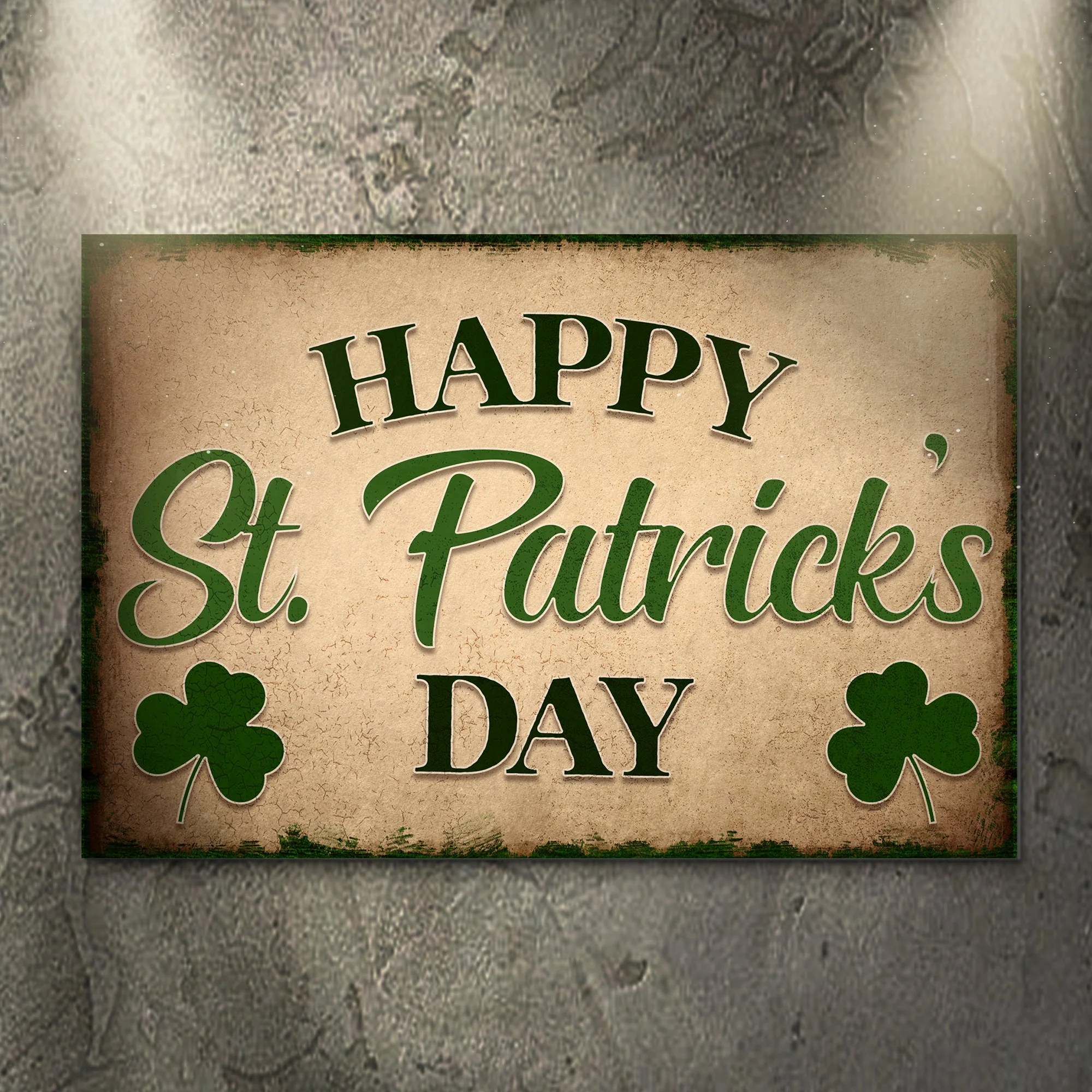 St. Patrick Day Sign, Saint Patrick's Day Kitchen Decor, Shamrock Sign, St Patricks Day Wall Decor, Irish Wall Decor, Entryway Decor - Image 2