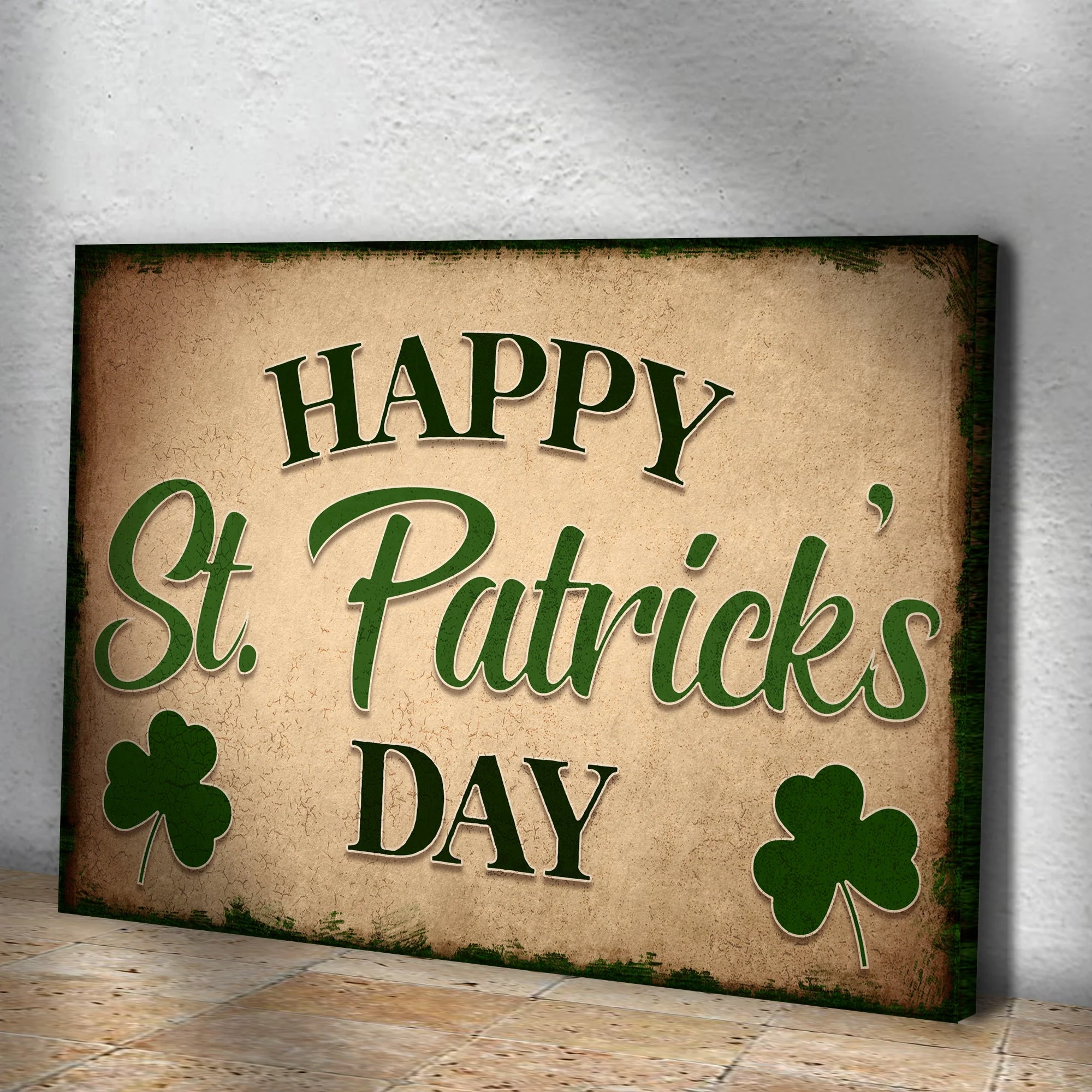 St. Patrick Day Sign, Saint Patrick's Day Kitchen Decor, Shamrock Sign, St Patricks Day Wall Decor, Irish Wall Decor, Entryway Decor - Image 3
