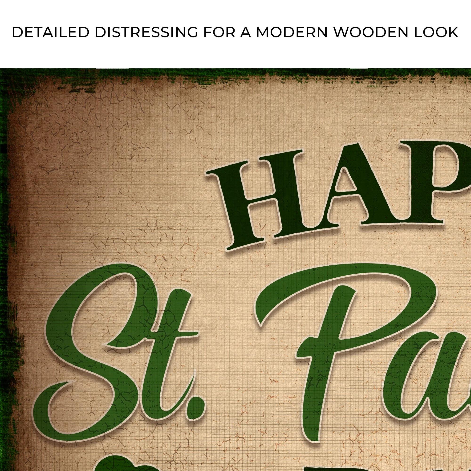 St. Patrick Day Sign, Saint Patrick's Day Kitchen Decor, Shamrock Sign, St Patricks Day Wall Decor, Irish Wall Decor, Entryway Decor - Image 4