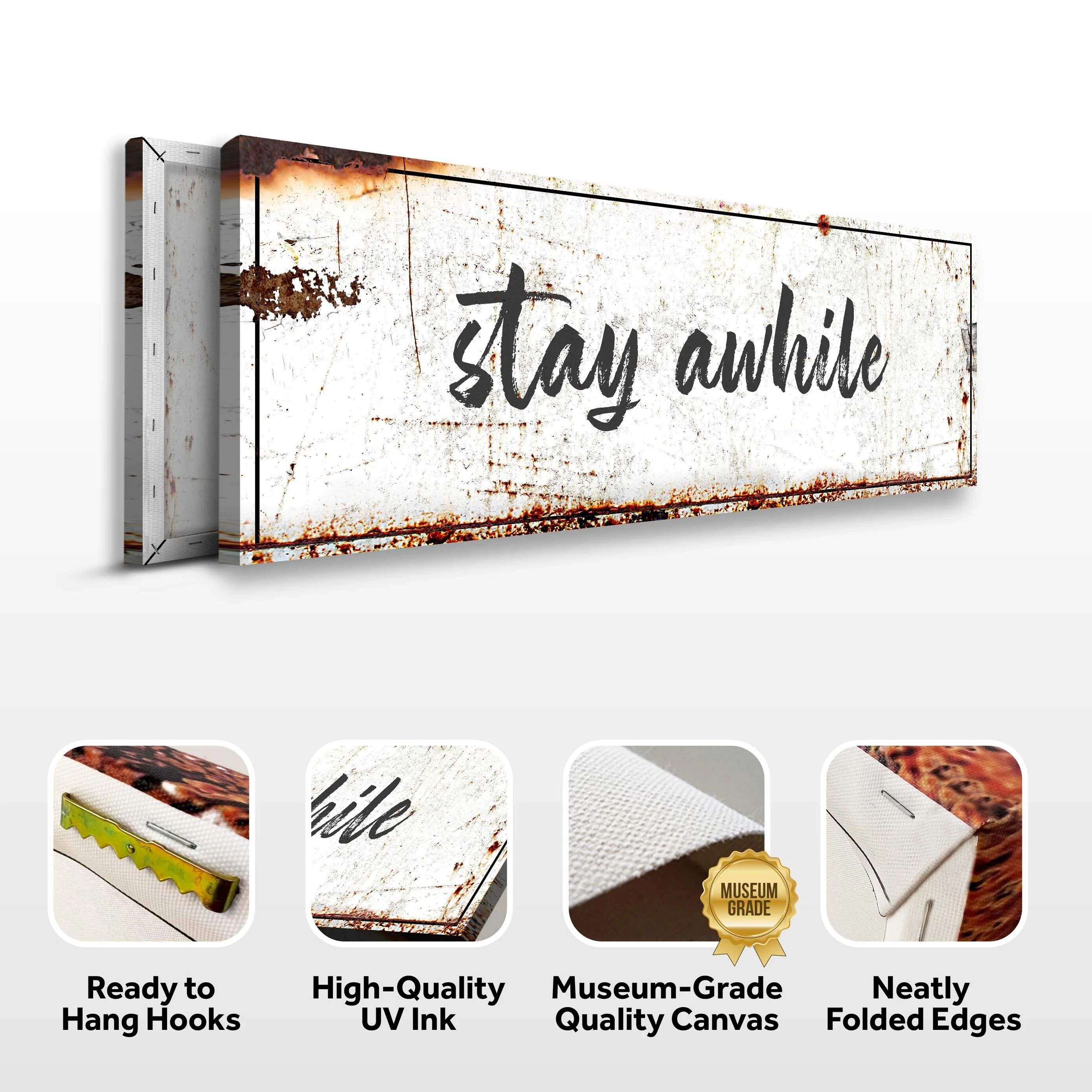 Stay Awhile Sign - Image 3