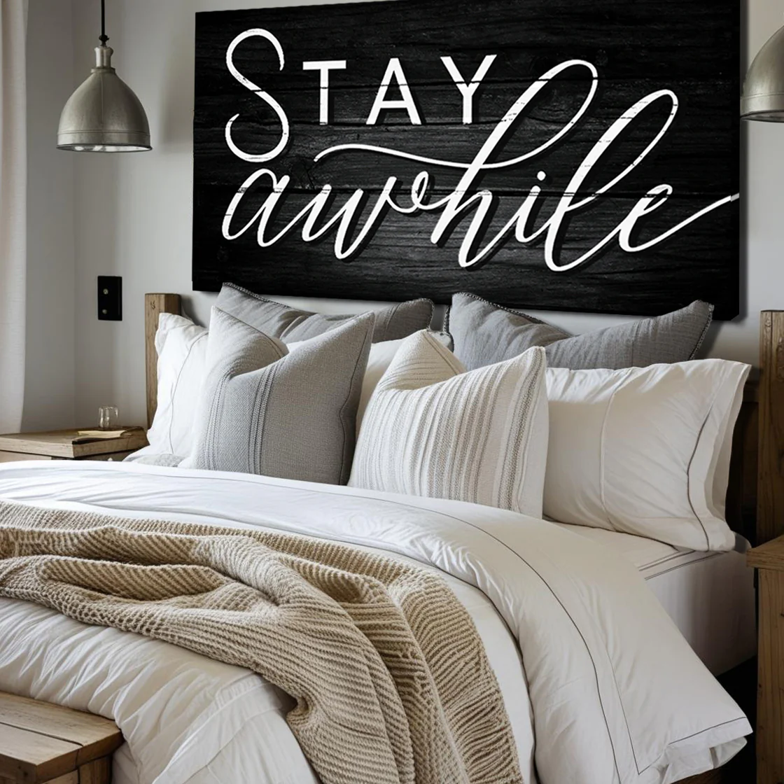 Stay Awhile Sign V - Image 3