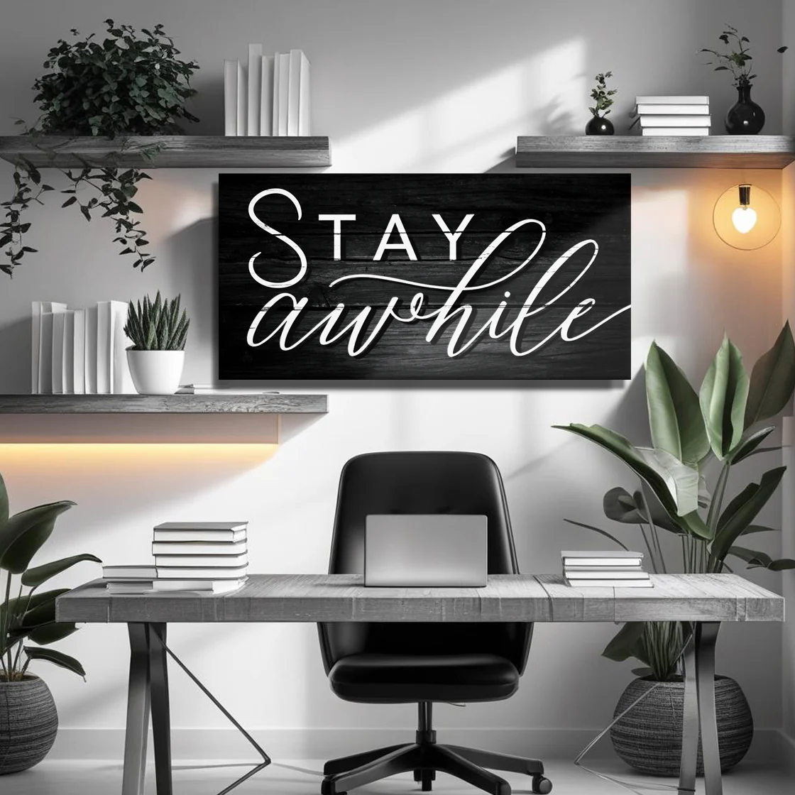 Stay Awhile Sign V - Image 5