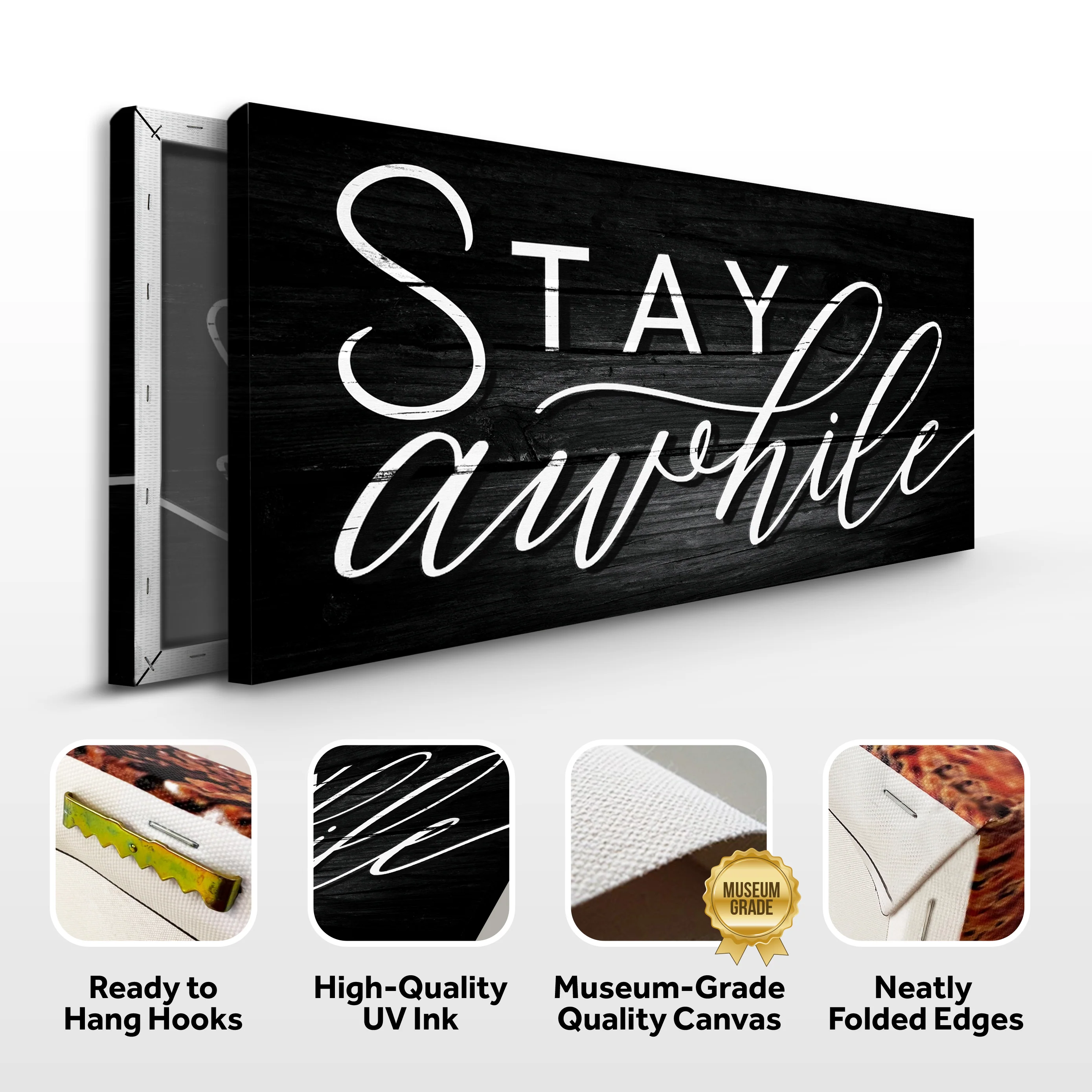 Stay Awhile Sign V - Image 8