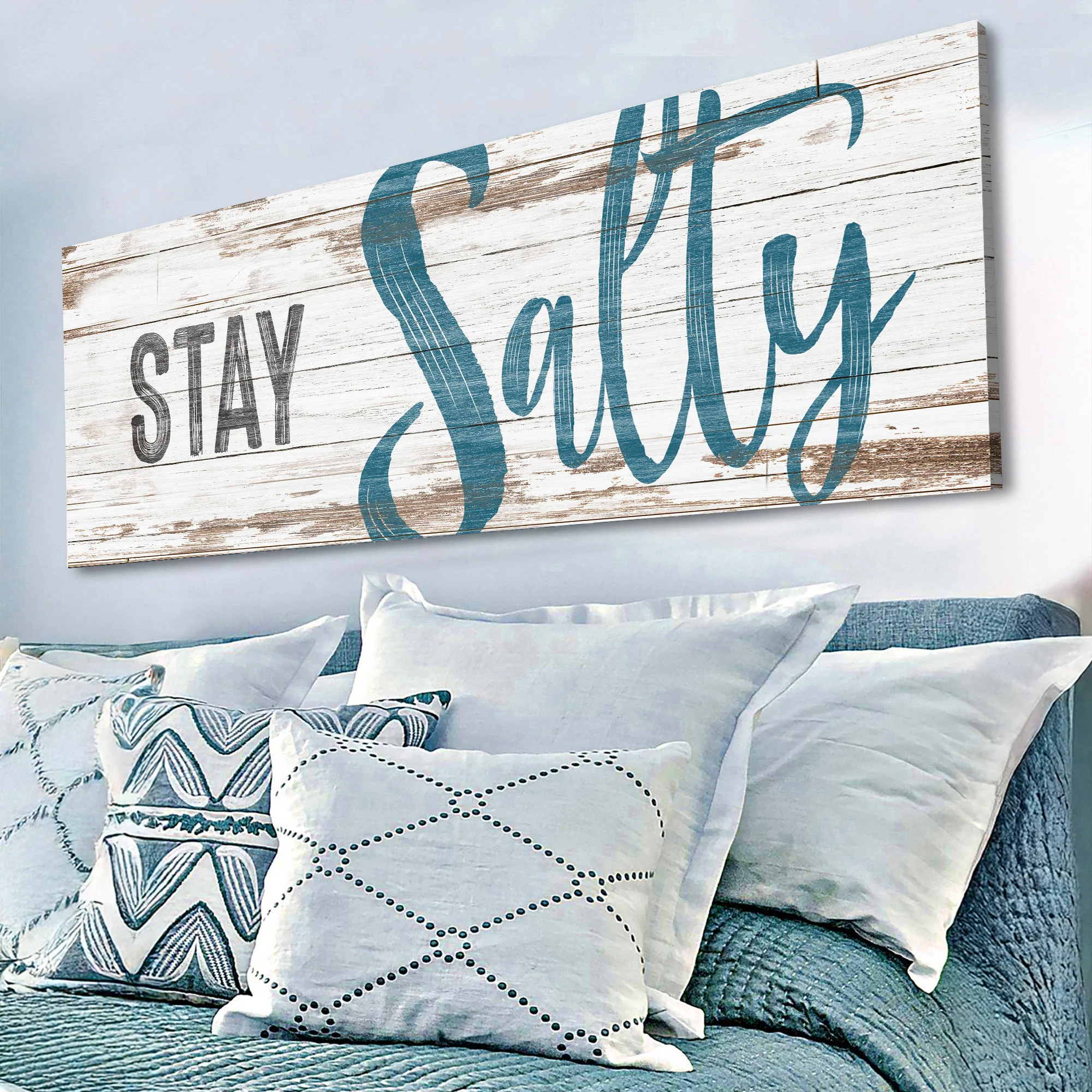 Stay Salty Coastal Sign VIII - Image 4