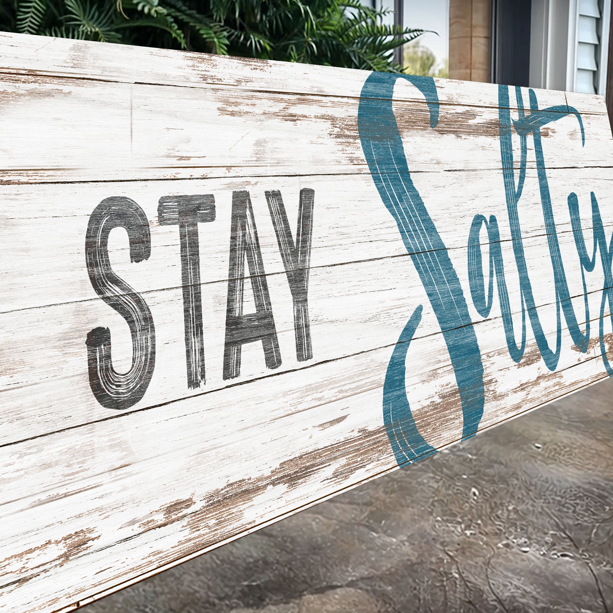 Stay Salty Coastal Sign VIII - Image 5