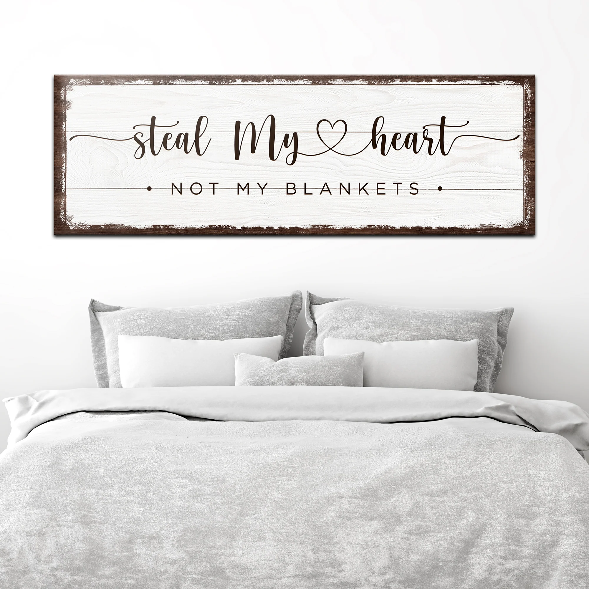 Steal My Heart Not My Blanket Sign - Image 6