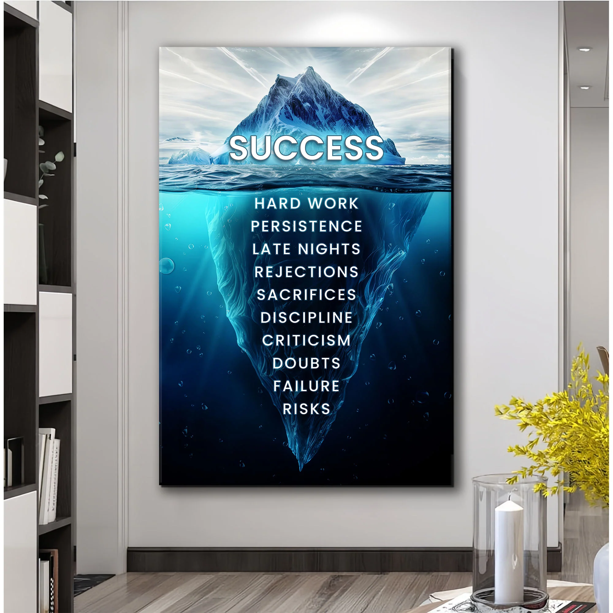 Success Motivational Wall Sign - Image 2