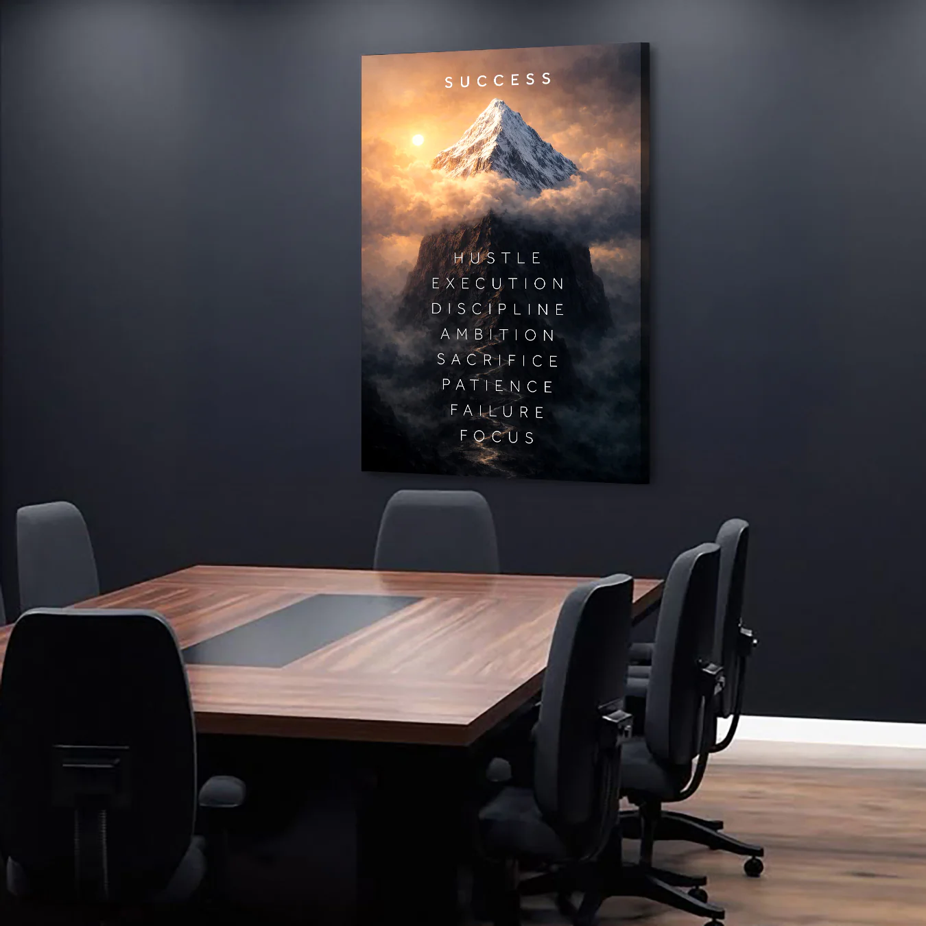 Success Peak Wall Sign - Image 3