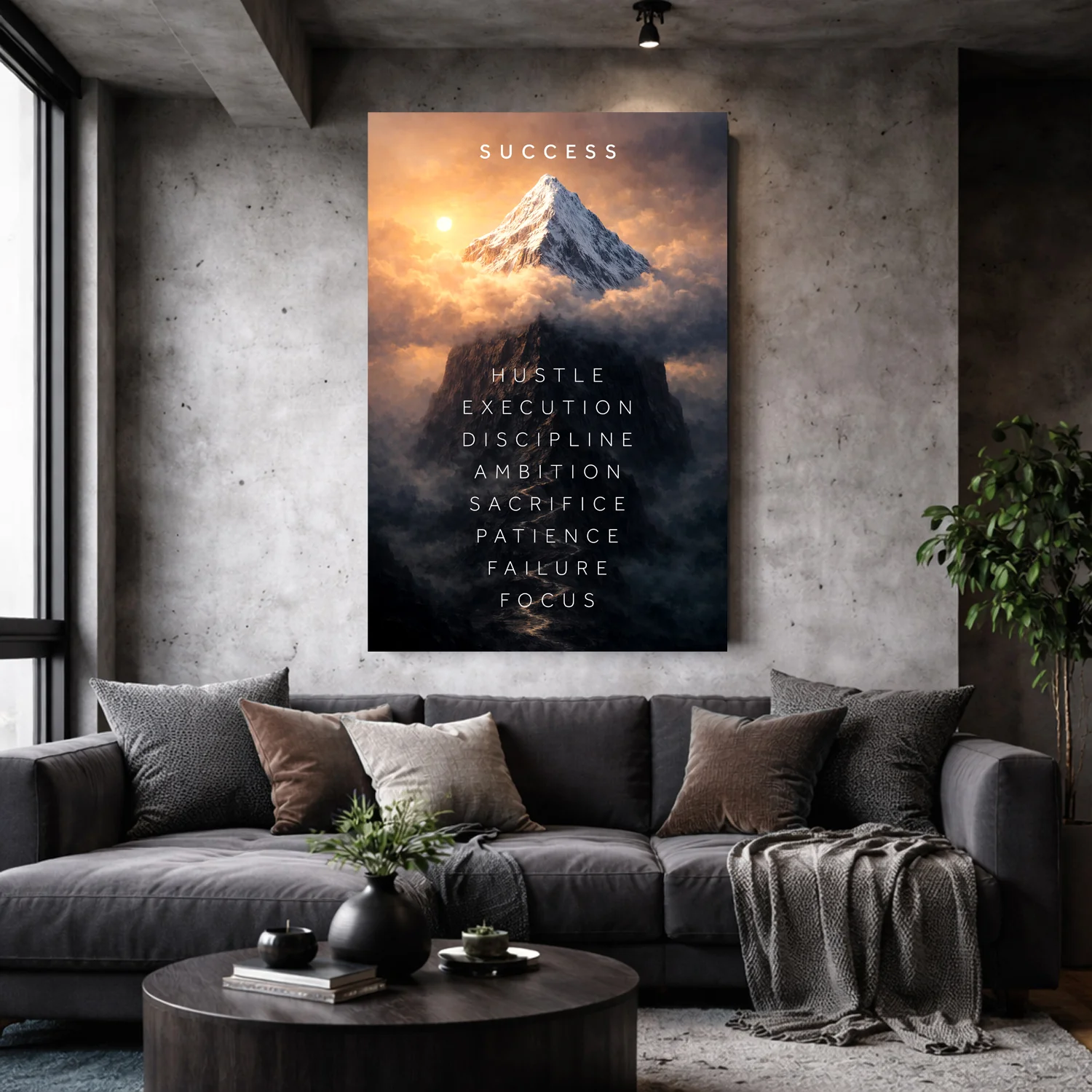 Success Peak Wall Sign - Image 4