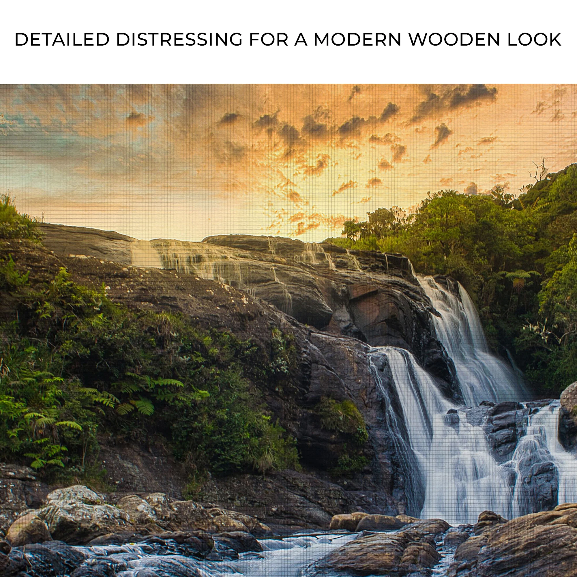 Sunset Nature Wilderness Canvas Wall Art - Image 4