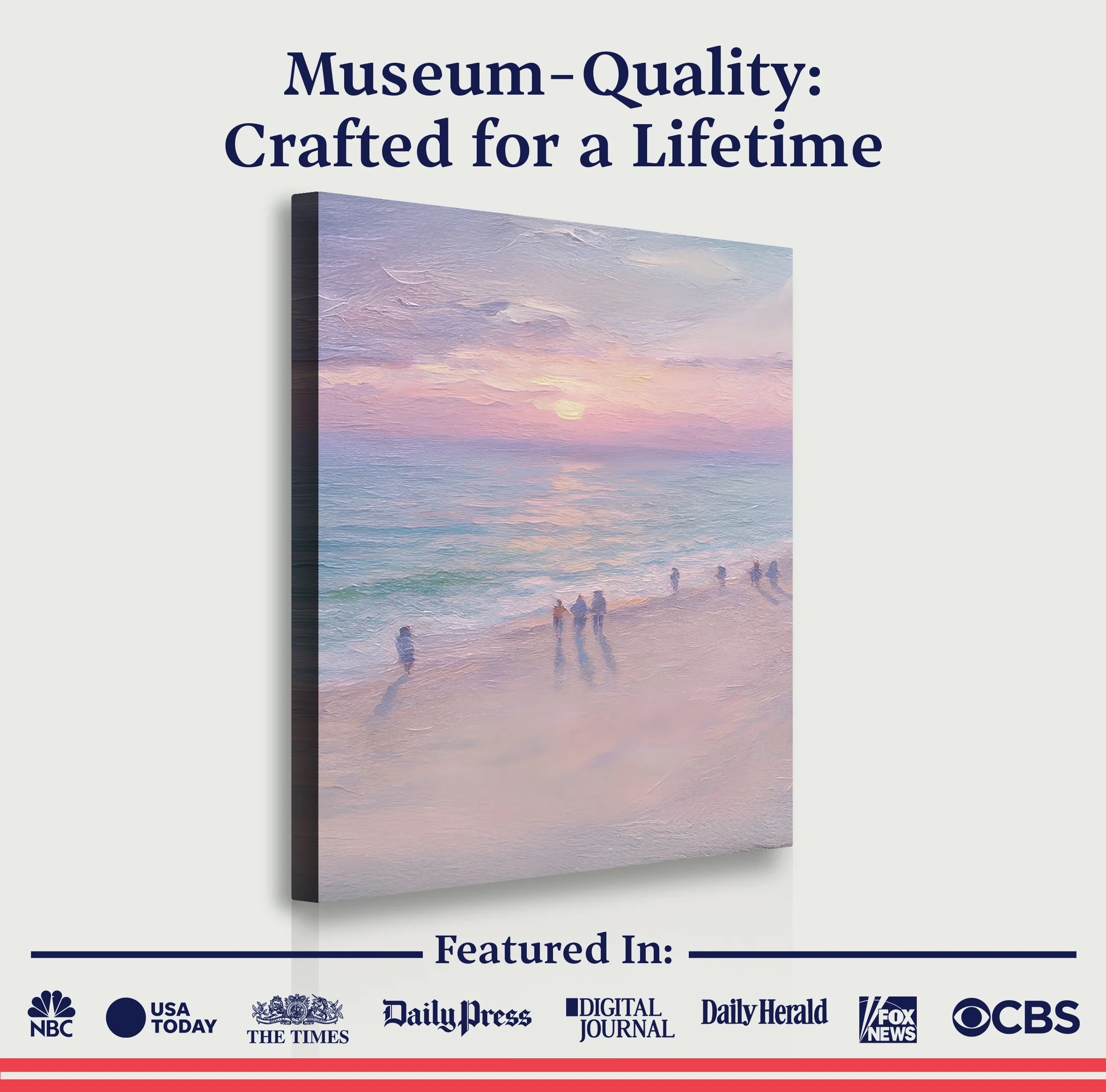 Sunset Stroll Wall Art - Image 7