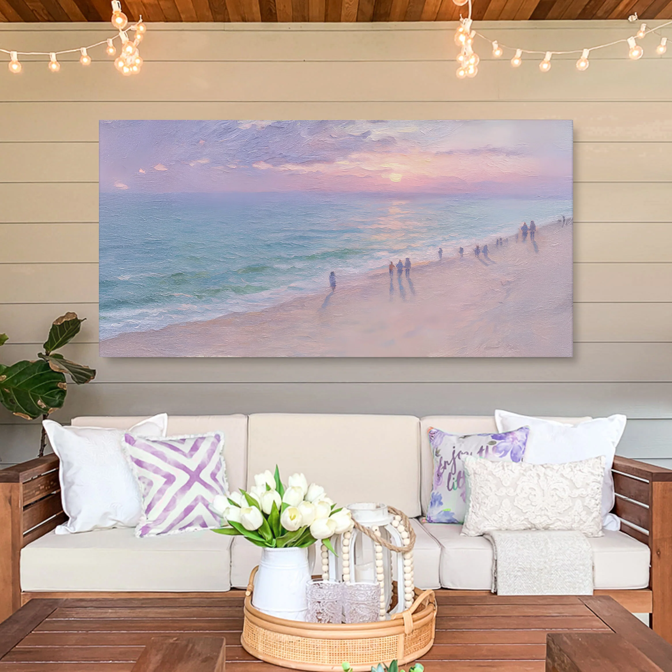Sunset Stroll Wall Art II - Image 5