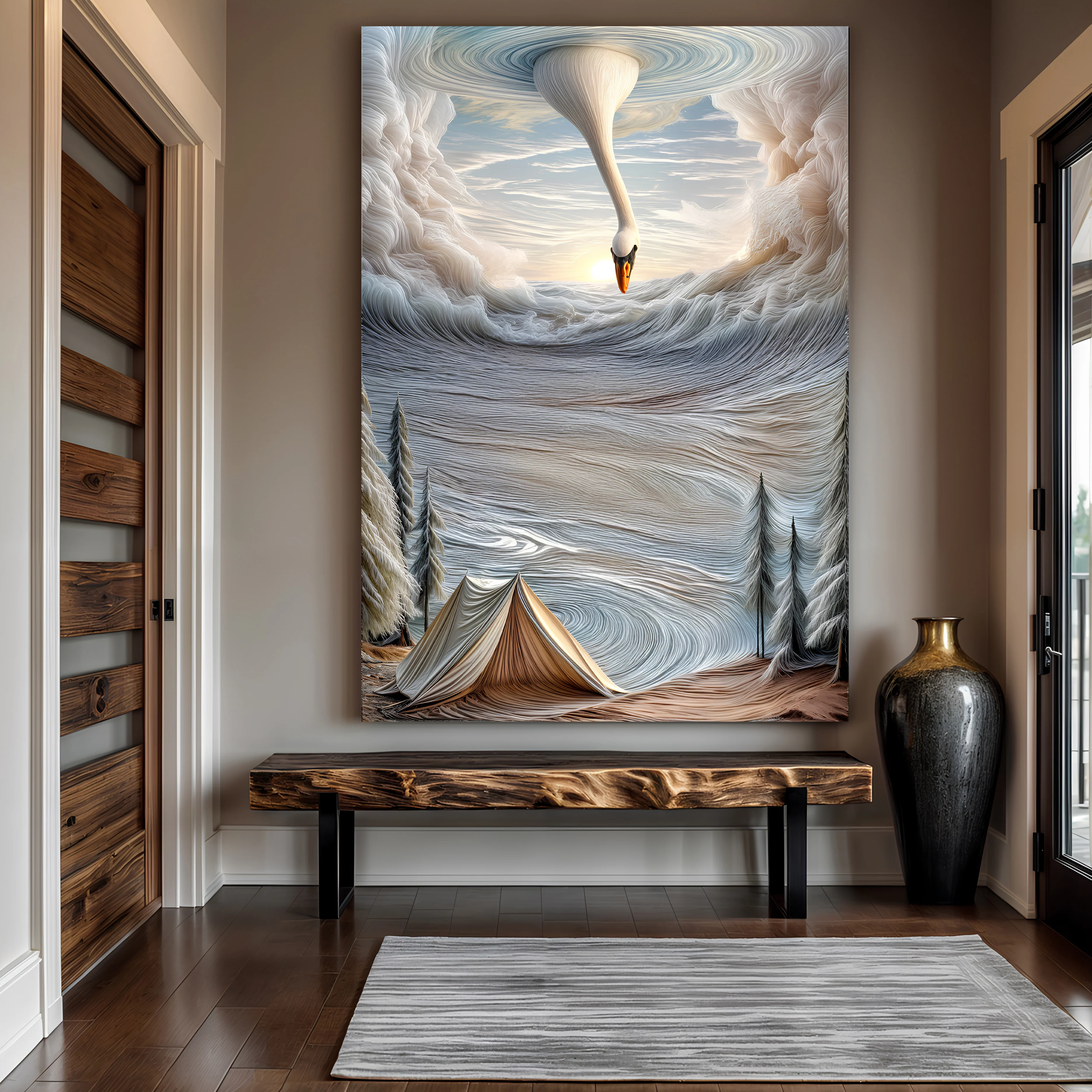 Surrealism Painting Wall Art - Image 2
