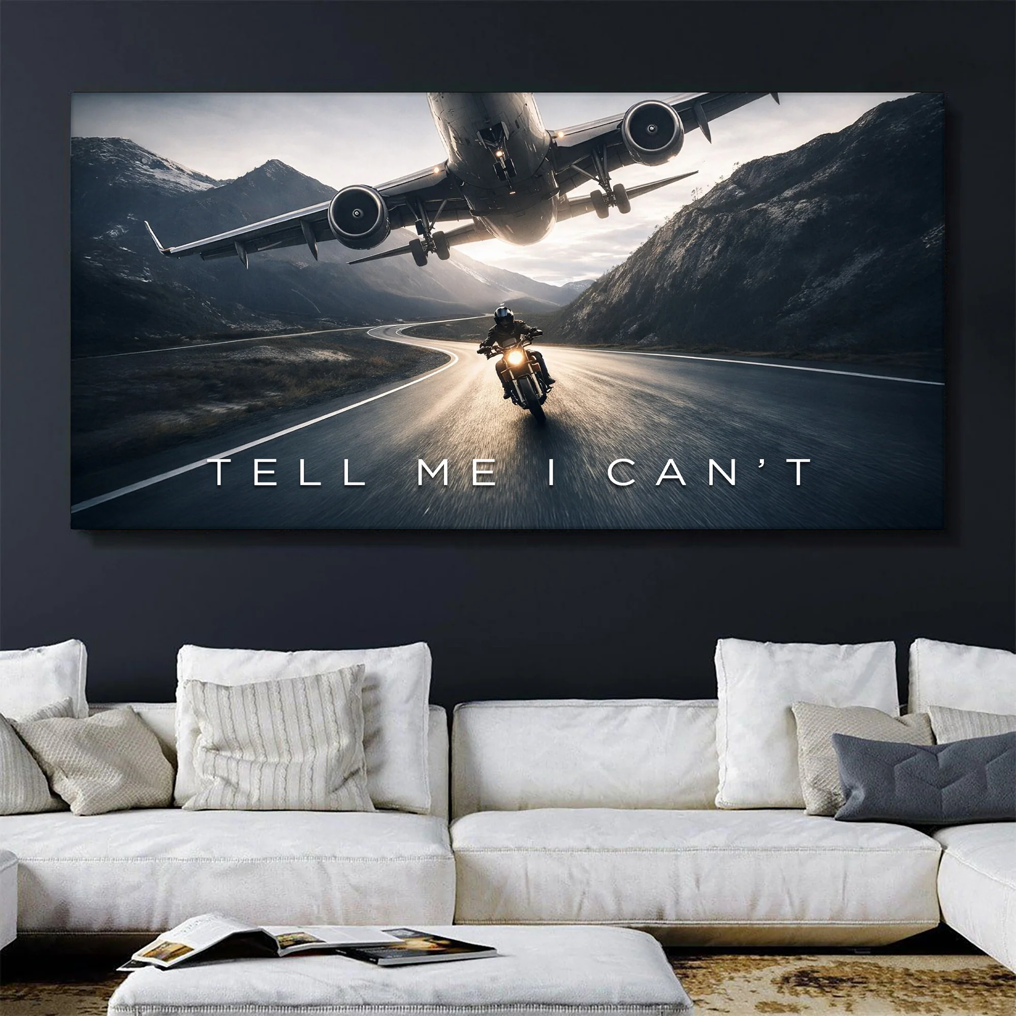Tell Me I Can't Motivational Wall Sign - Image 3
