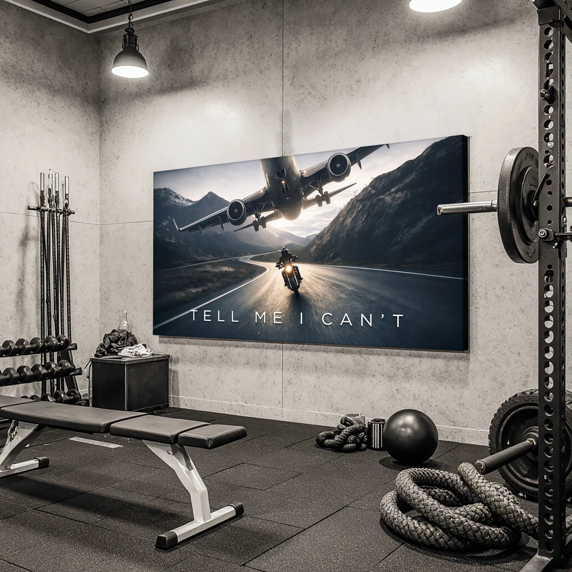 Tell Me I Can't Motivational Wall Sign - Image 4