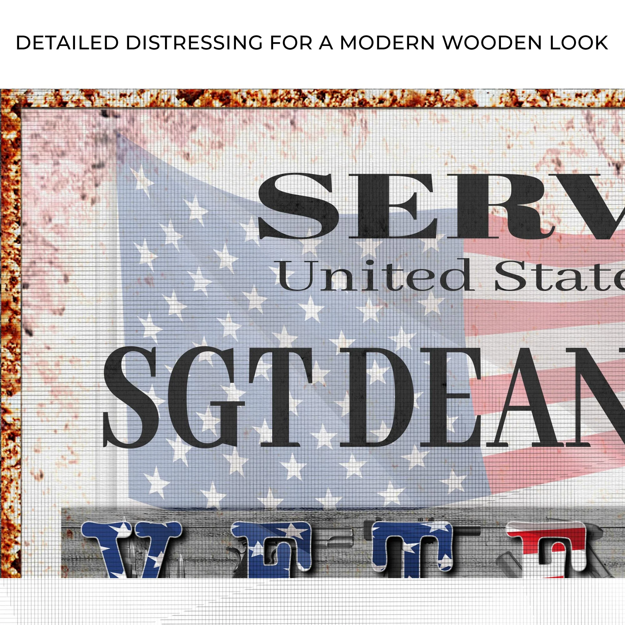 Thank You For Your Service Veterans Sign - Image 4