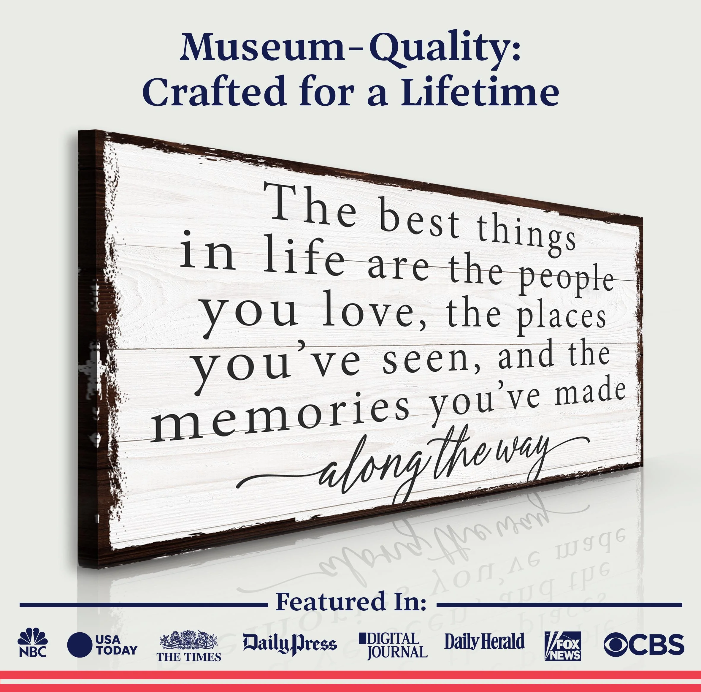 The Best Things In Life Sign IV - Image 4