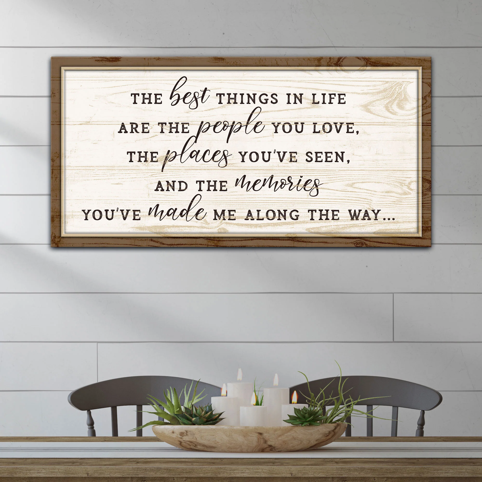 The Best Things In Life Sign VI - Image 2