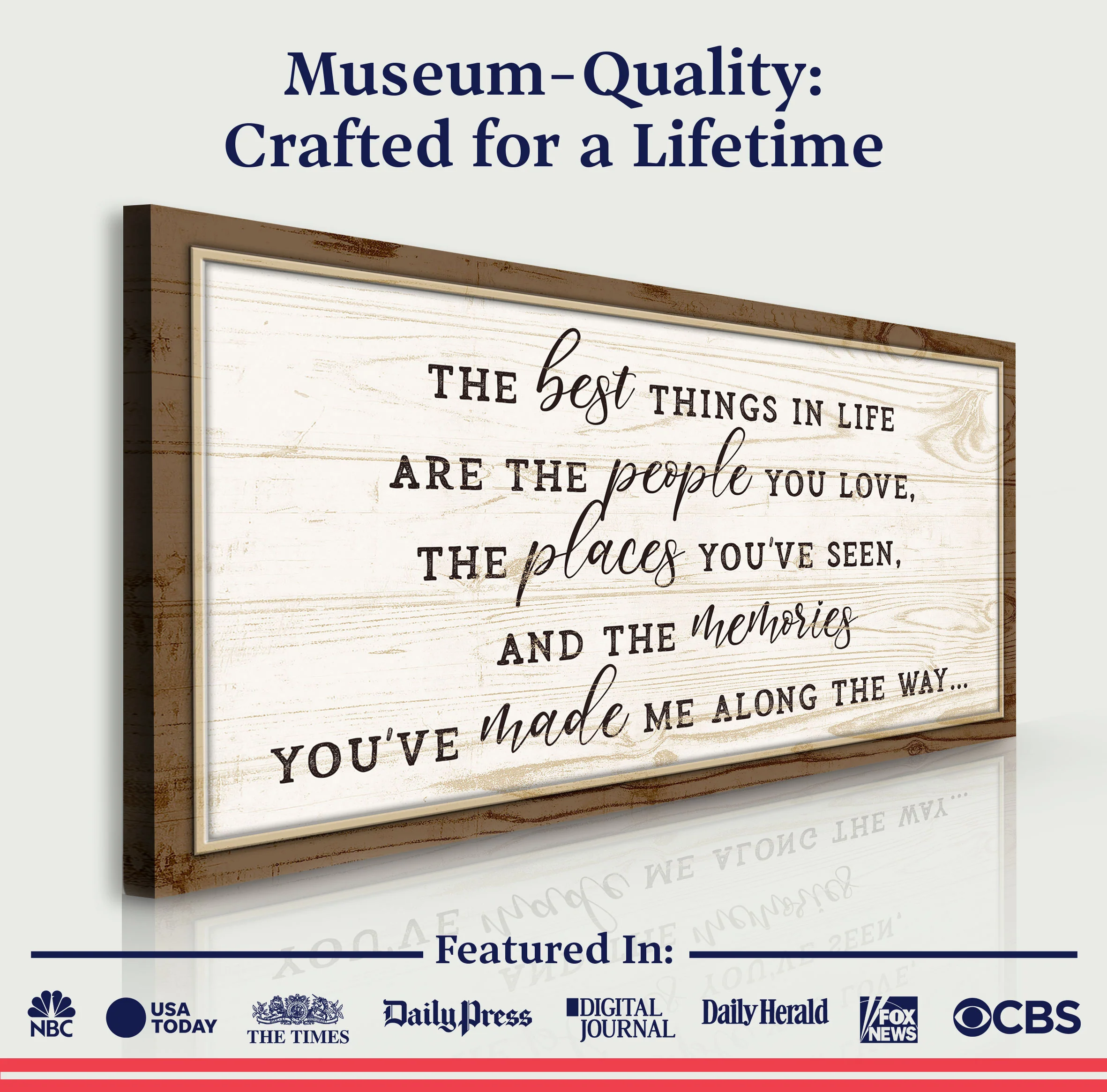 The Best Things In Life Sign VI - Image 5