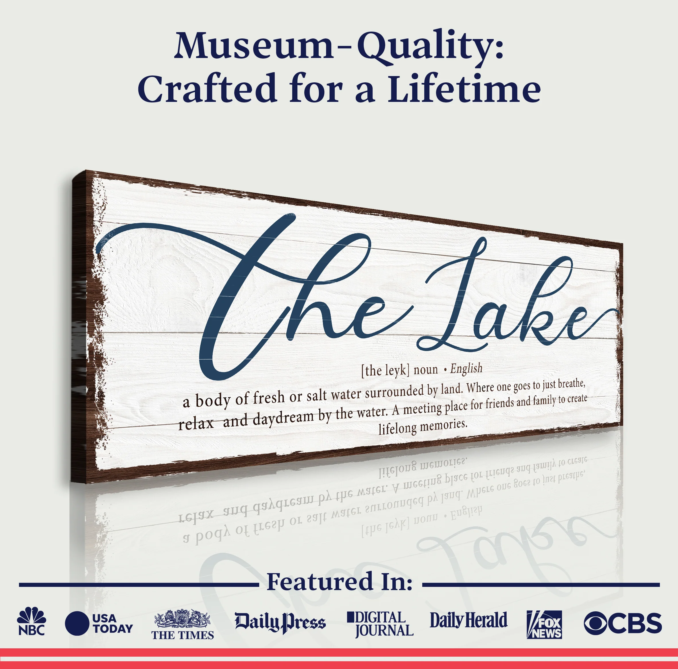 The Definition Of Lake Sign - Image 4