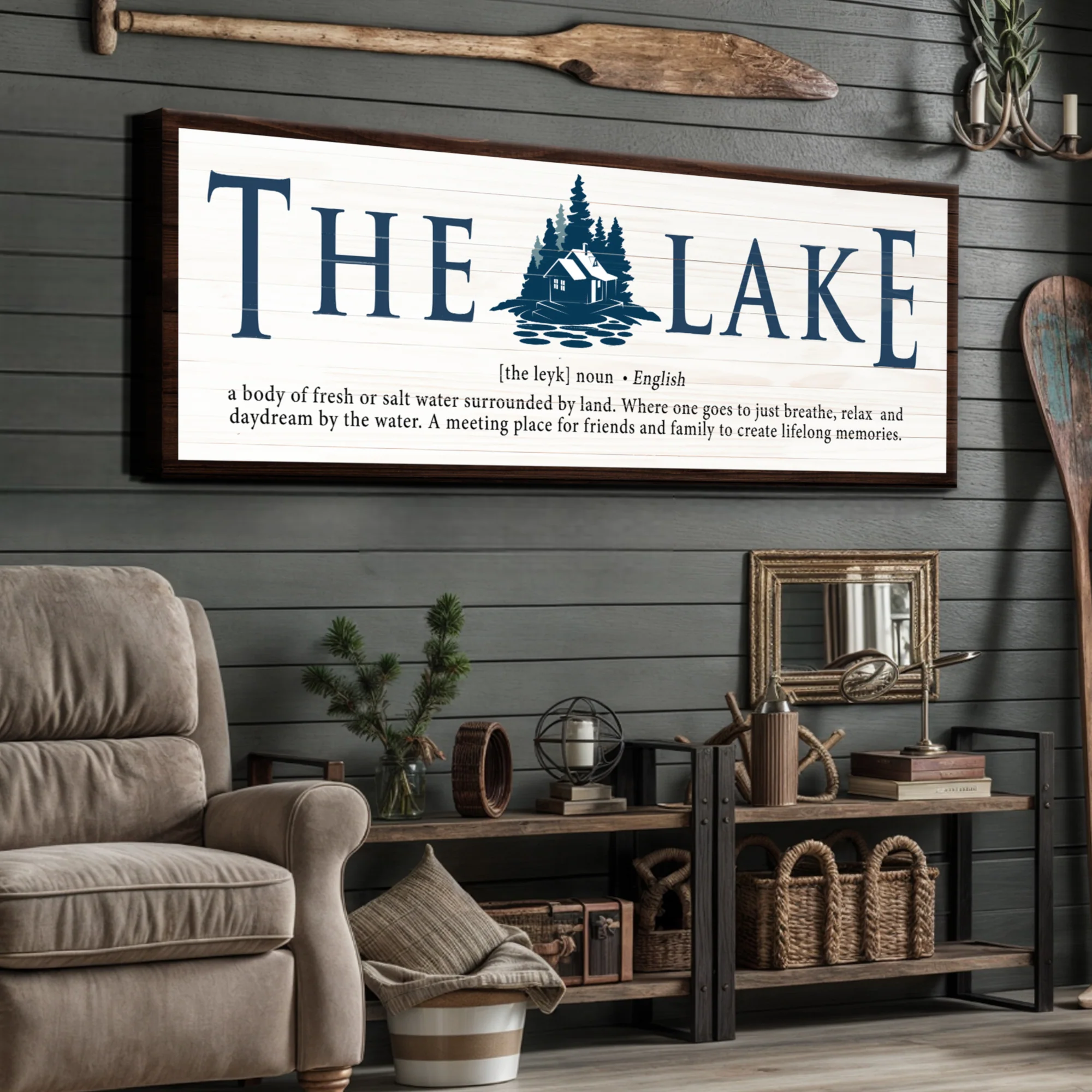 The Definition of Lake Sign II - Image 3