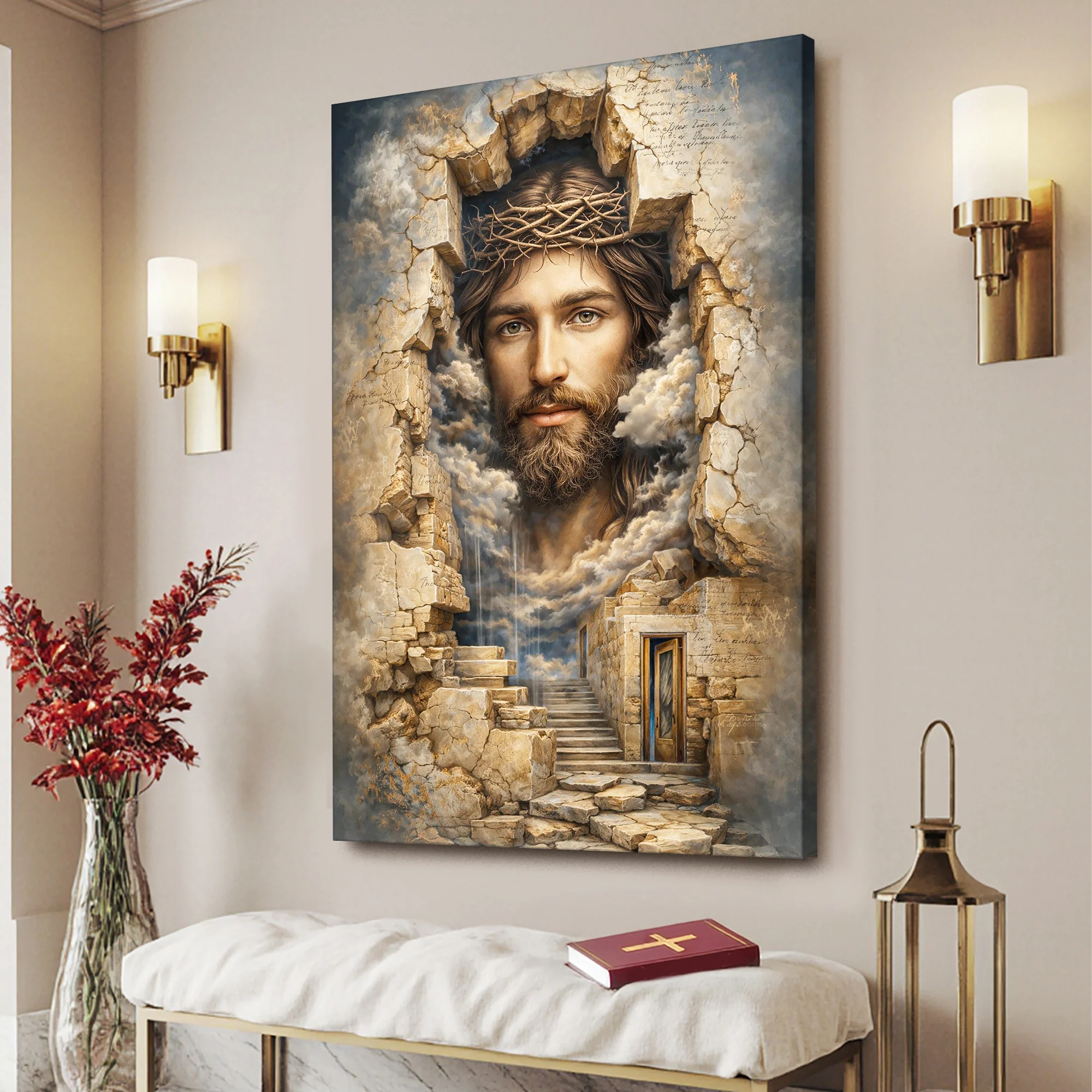 The Face of Salvation Wall Art - Image 4